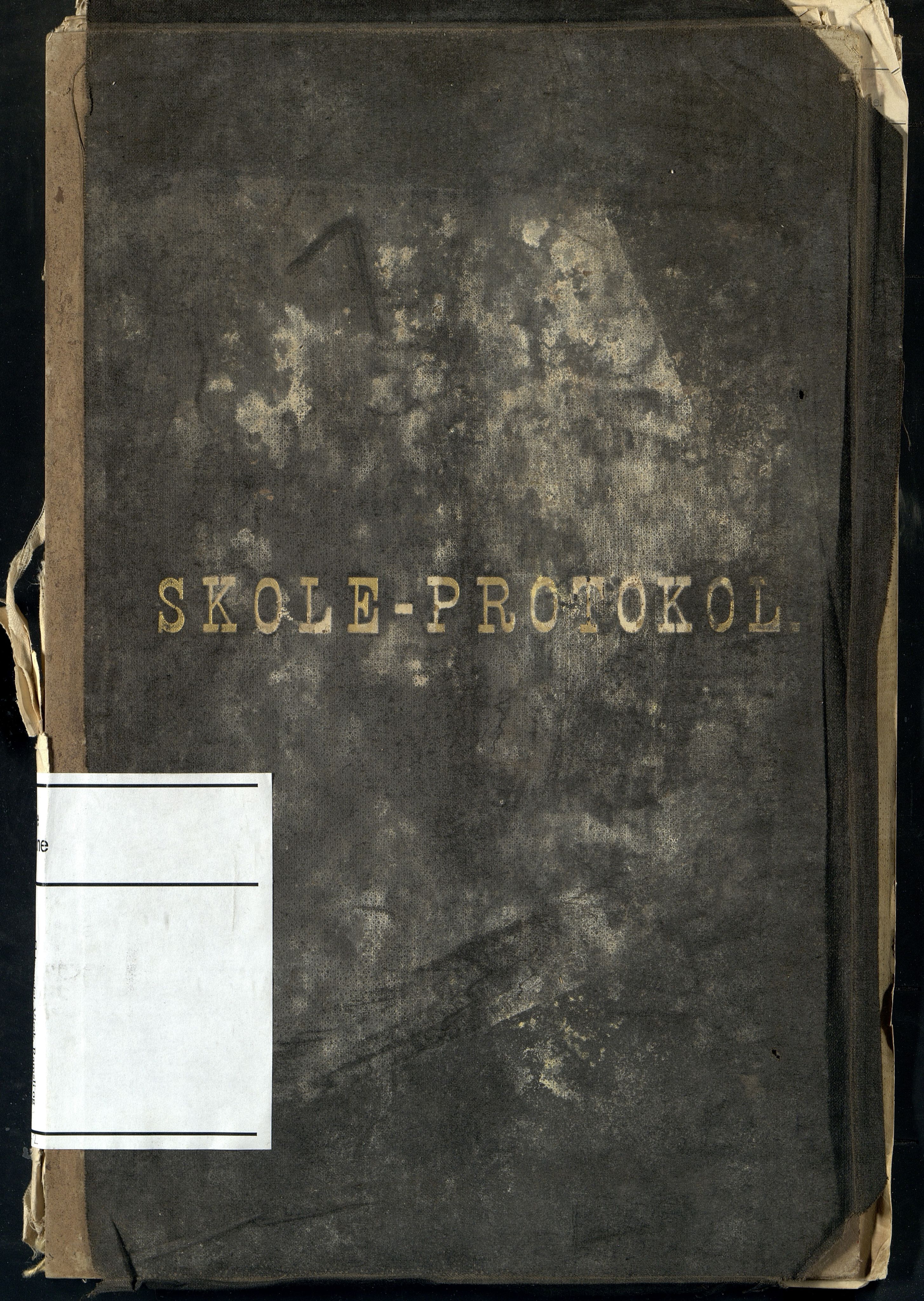 Bakke kommune - Øksendal Skole, ARKSOR/1004BA552/H/L0002: Skoleprotokoll, 1896-1917