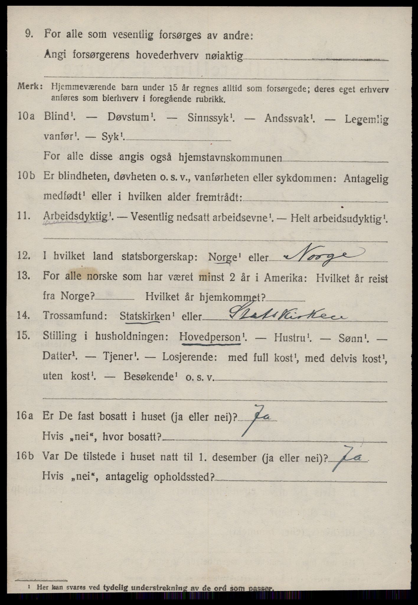 SAT, 1920 census for Edøy, 1920, p. 1363