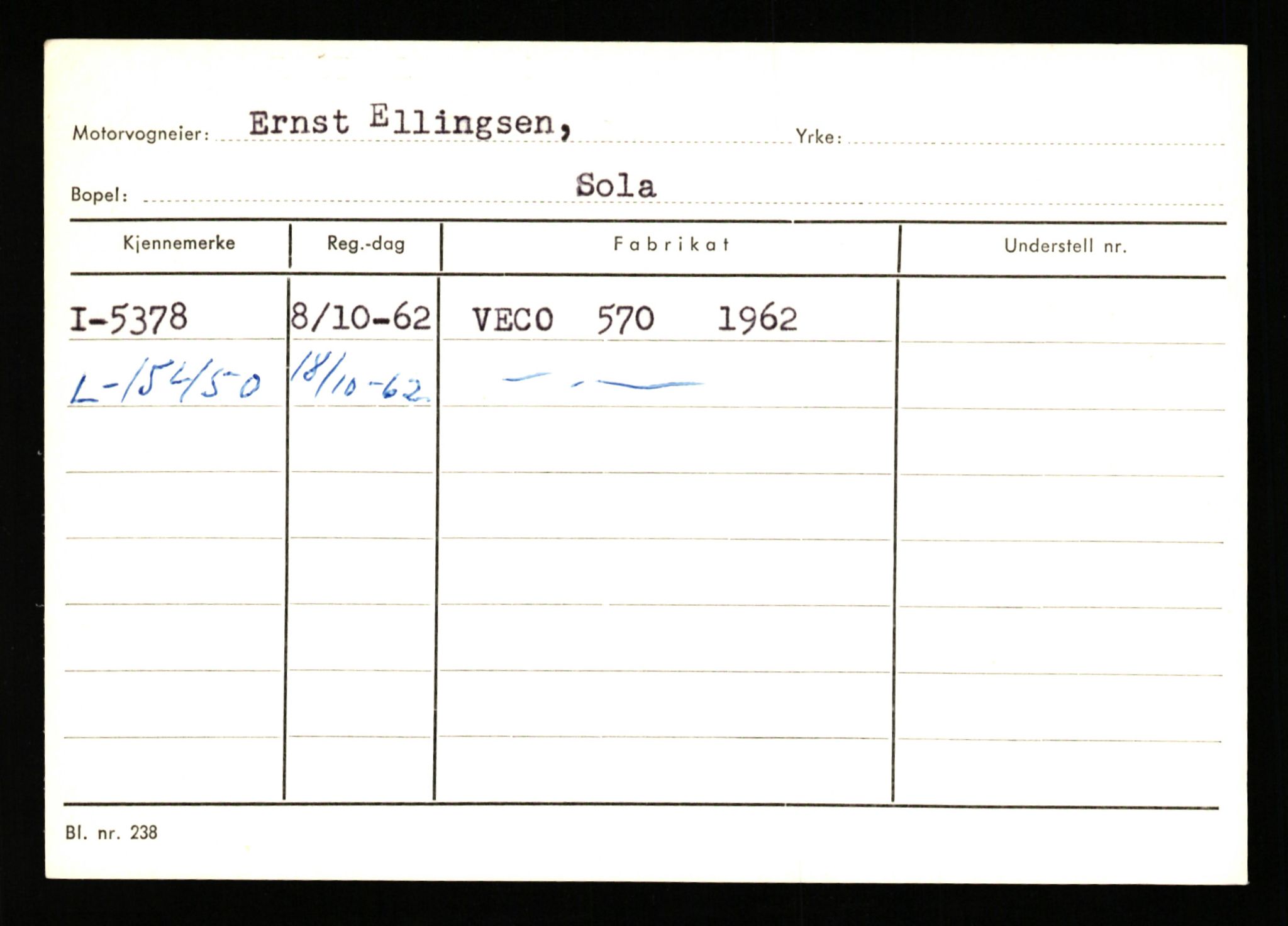 Stavanger trafikkstasjon, AV/SAST-A-101942/0/G/L0001: Registreringsnummer: 0 - 5782, 1930-1971, p. 3193