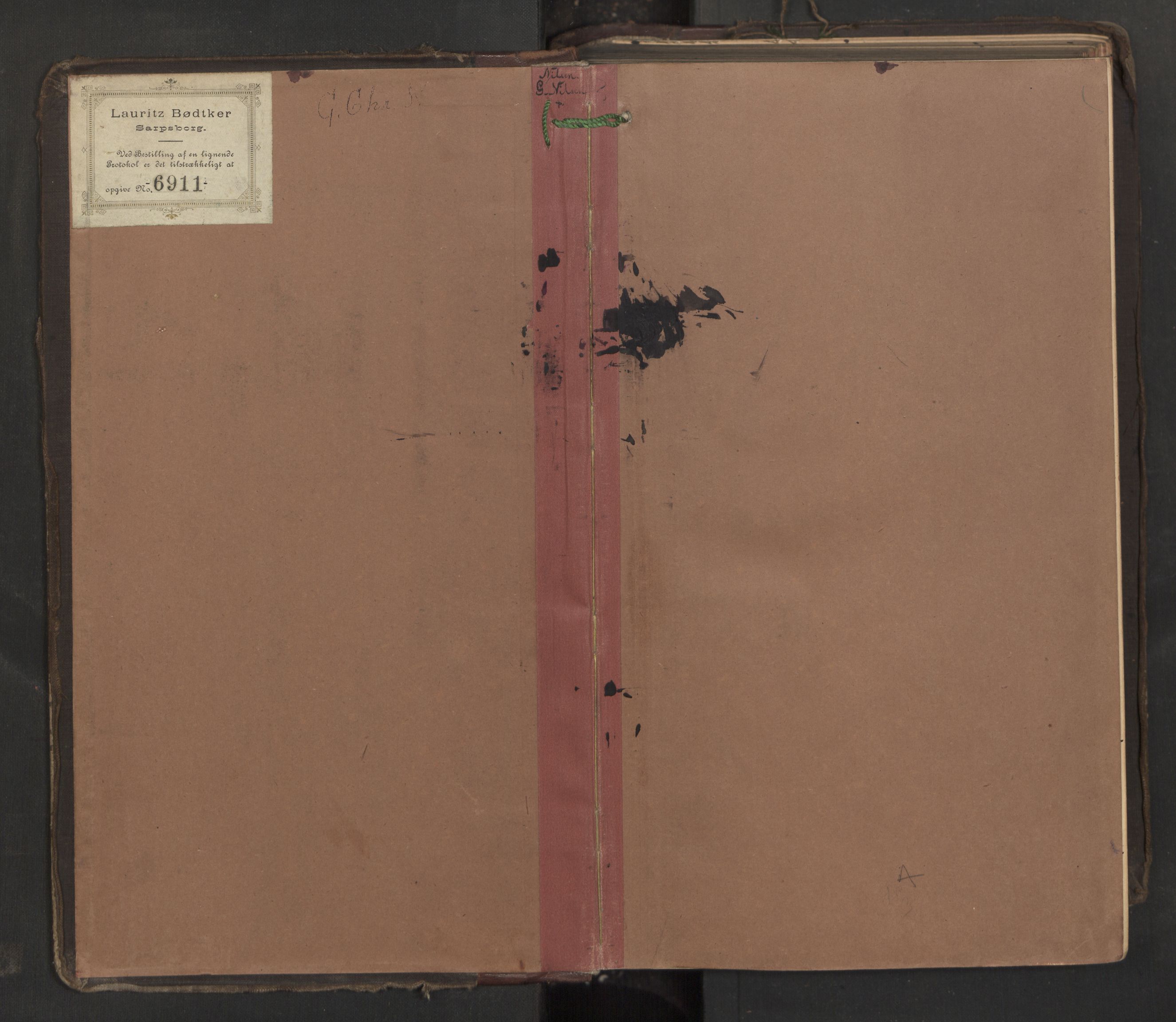 Tune sorenskriveri, SAO/A-10470/F/Fc/L0014: Ekstrarettsprotokoll, 1888-1890