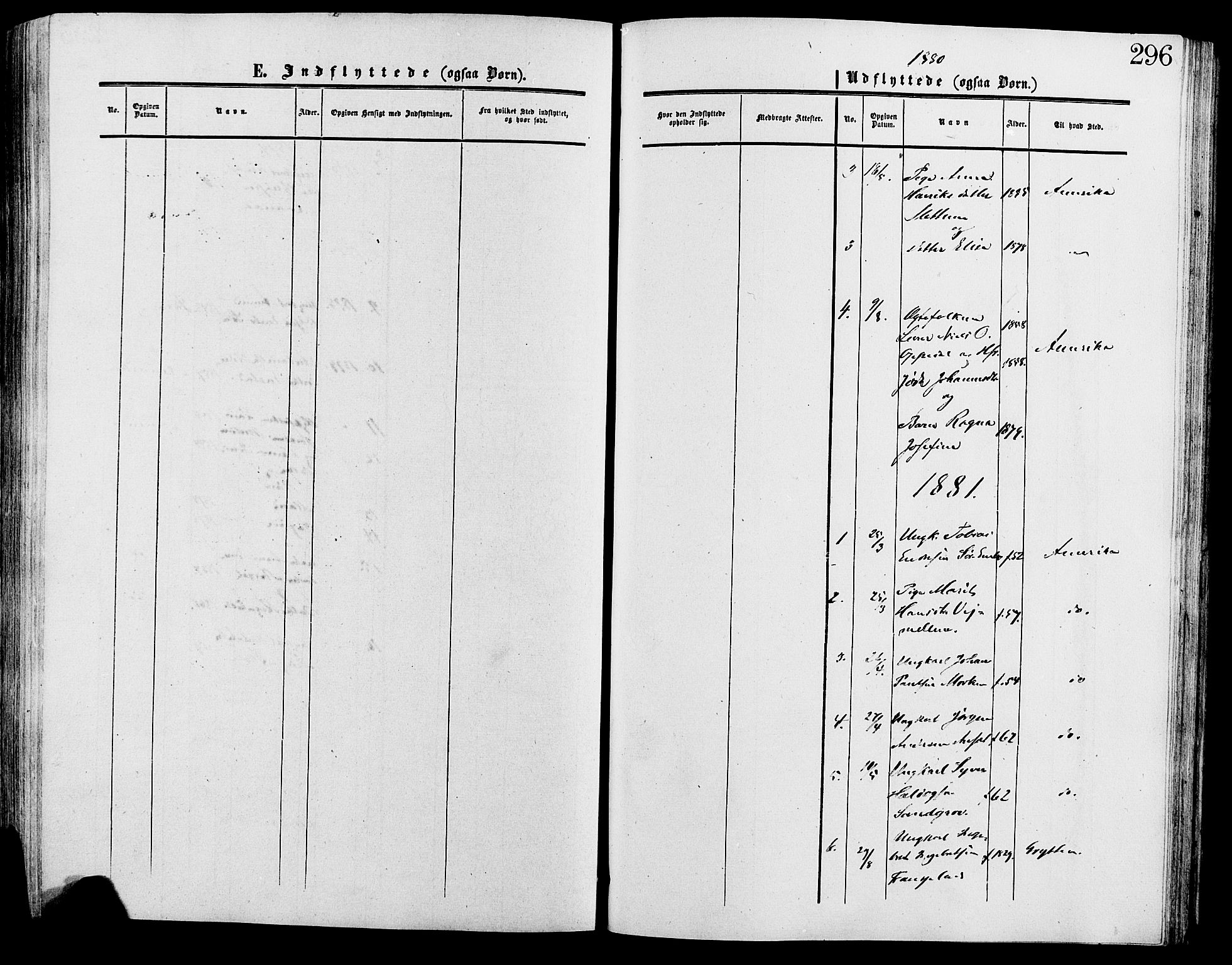 Lesja prestekontor, SAH/PREST-068/H/Ha/Haa/L0009: Parish register (official) no. 9, 1854-1889, p. 296