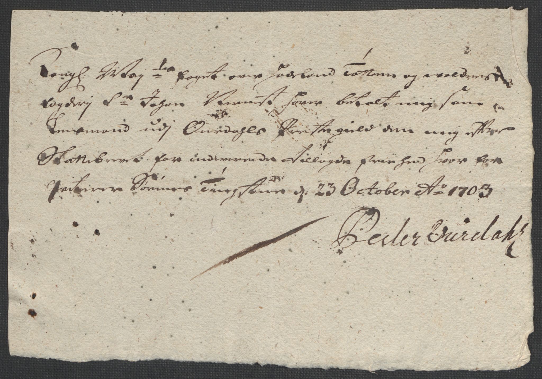 Rentekammeret inntil 1814, Reviderte regnskaper, Fogderegnskap, AV/RA-EA-4092/R18/L1301: Fogderegnskap Hadeland, Toten og Valdres, 1703, p. 167