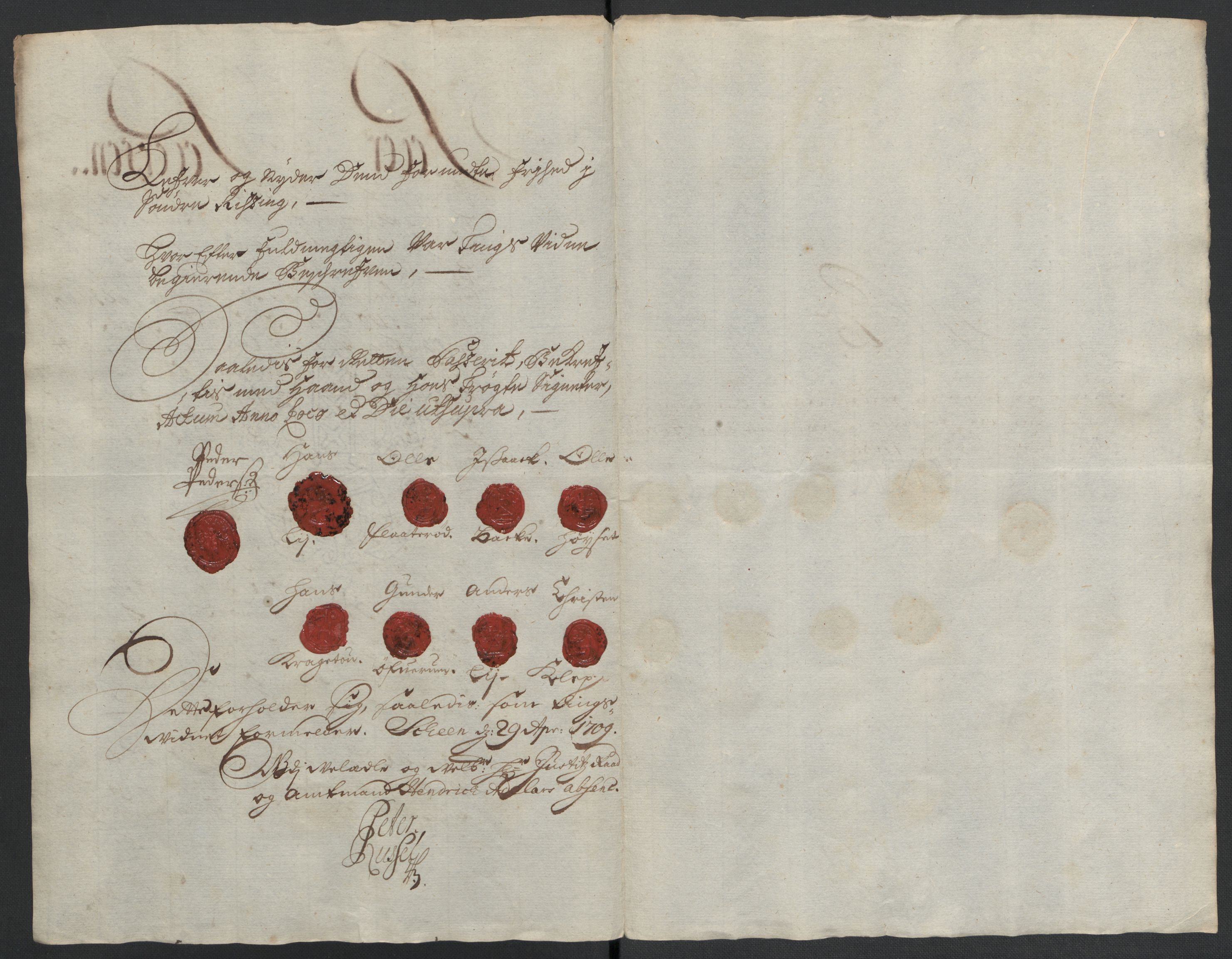 Rentekammeret inntil 1814, Reviderte regnskaper, Fogderegnskap, AV/RA-EA-4092/R36/L2118: Fogderegnskap Øvre og Nedre Telemark og Bamble, 1708-1709, p. 120