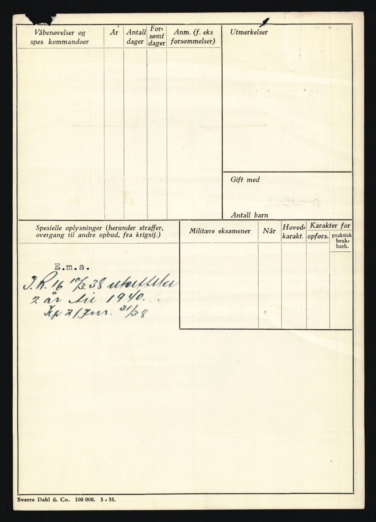 Forsvaret, Troms infanteriregiment nr. 16, AV/RA-RAFA-3146/P/Pa/L0022: Rulleblad for regimentets menige mannskaper, årsklasse 1938, 1938, p. 646