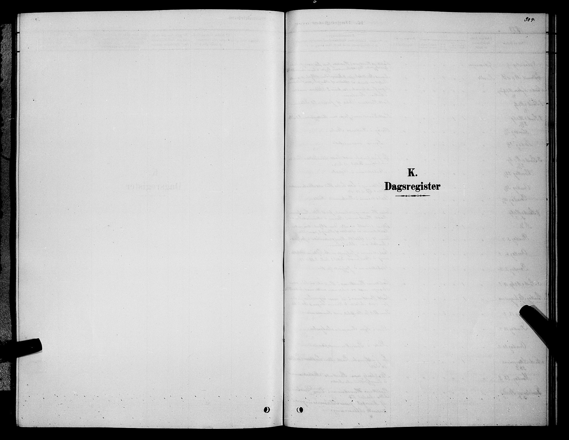 Sør-Varanger sokneprestkontor, SATØ/S-1331/H/Hb/L0003klokker: Parish register (copy) no. 3, 1878-1891, p. 304