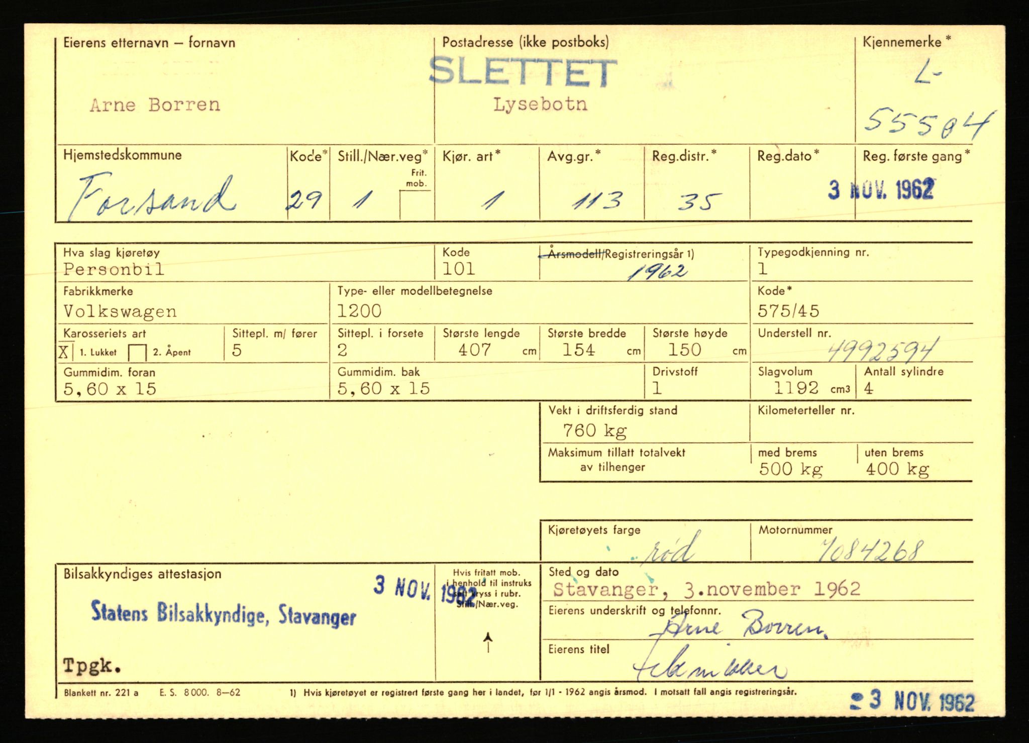 Stavanger trafikkstasjon, AV/SAST-A-101942/0/F/L0054: L-54200 - L-55699, 1930-1971, p. 2481