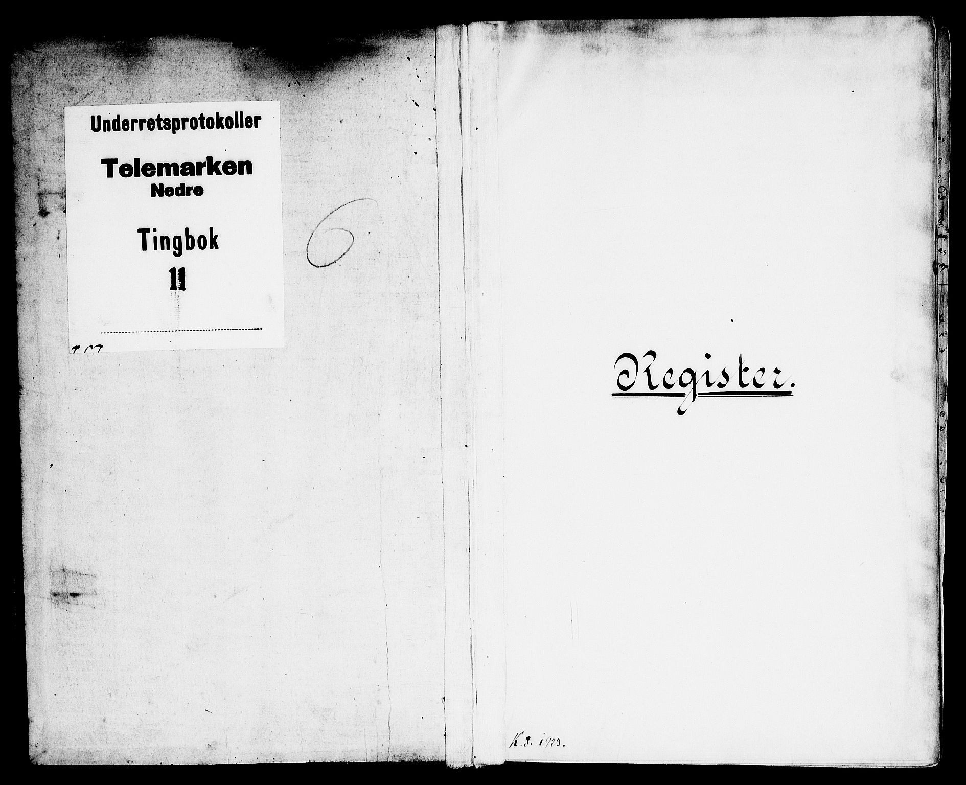 Nedre Telemark sorenskriveri, SAKO/A-135/F/Fa/L0013: Tingbok, 1731-1733