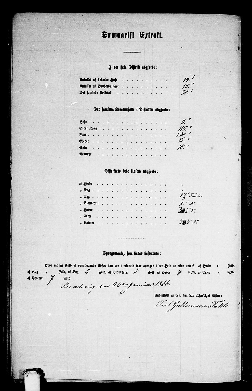 RA, 1865 census for Eid, 1865, p. 192