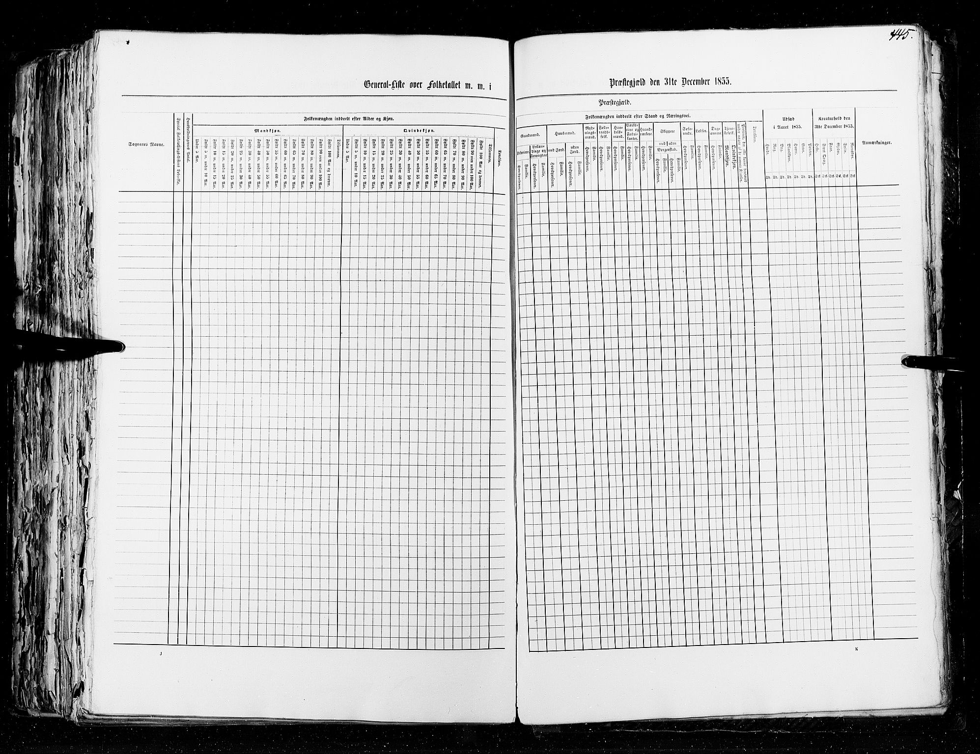 RA, Census 1855, vol. 5: Nordre Bergenhus amt, Romsdal amt og Søndre Trondhjem amt, 1855, p. 445