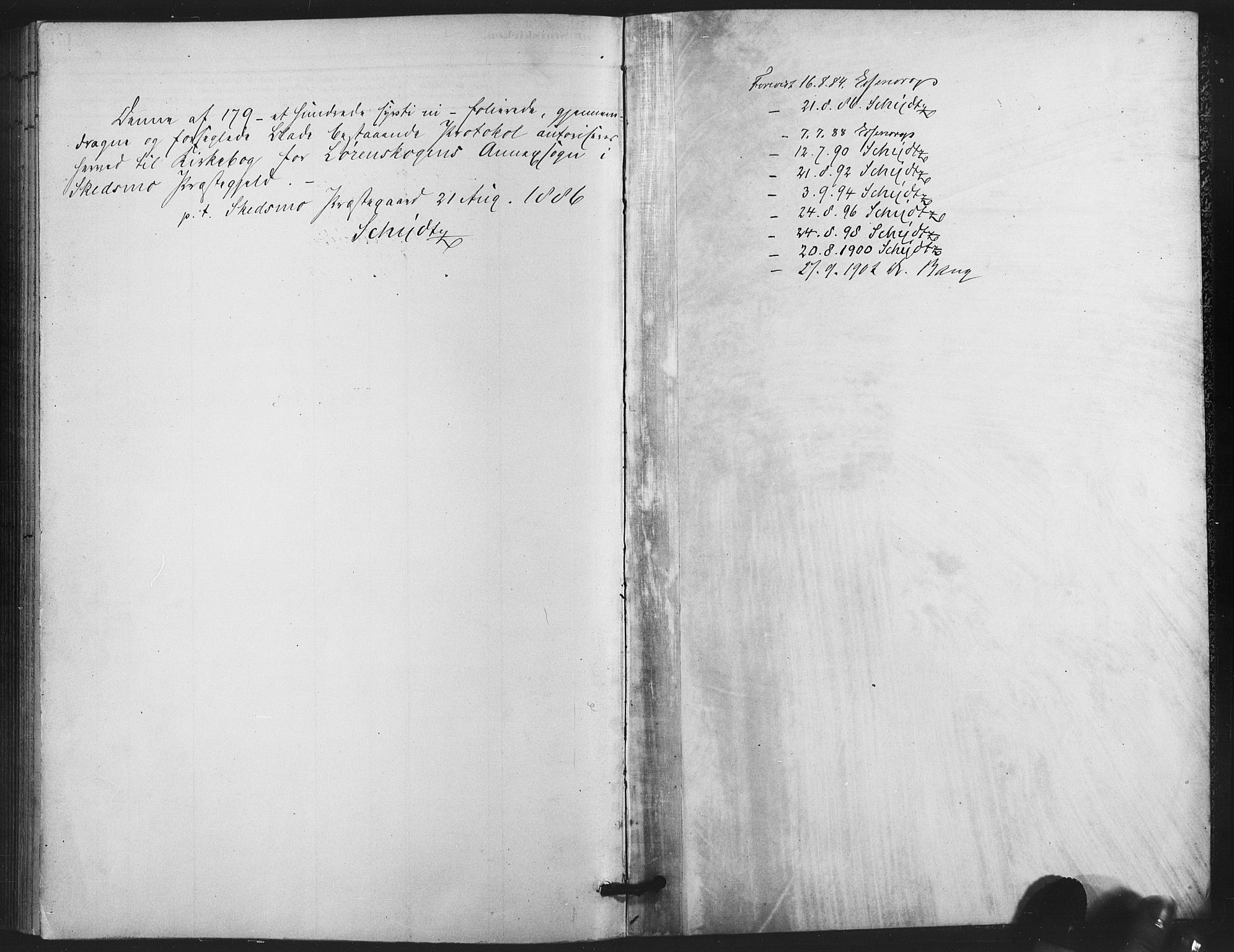 Skedsmo prestekontor Kirkebøker, SAO/A-10033a/F/Fb/L0001: Parish register (official) no. II 1, 1883-1901