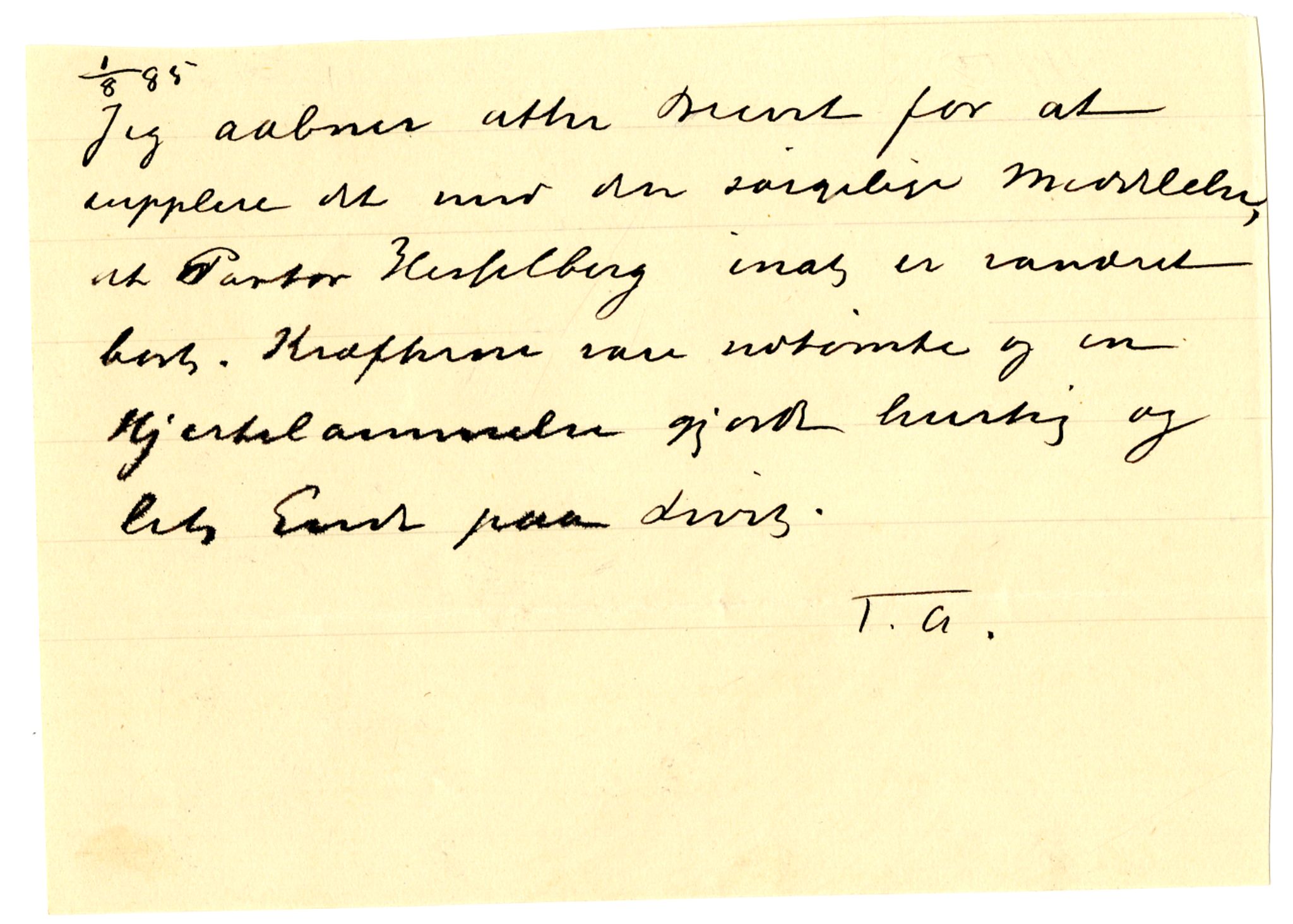 Diderik Maria Aalls brevsamling, NF/Ark-1023/F/L0001: D.M. Aalls brevsamling. A - B, 1738-1889, p. 387