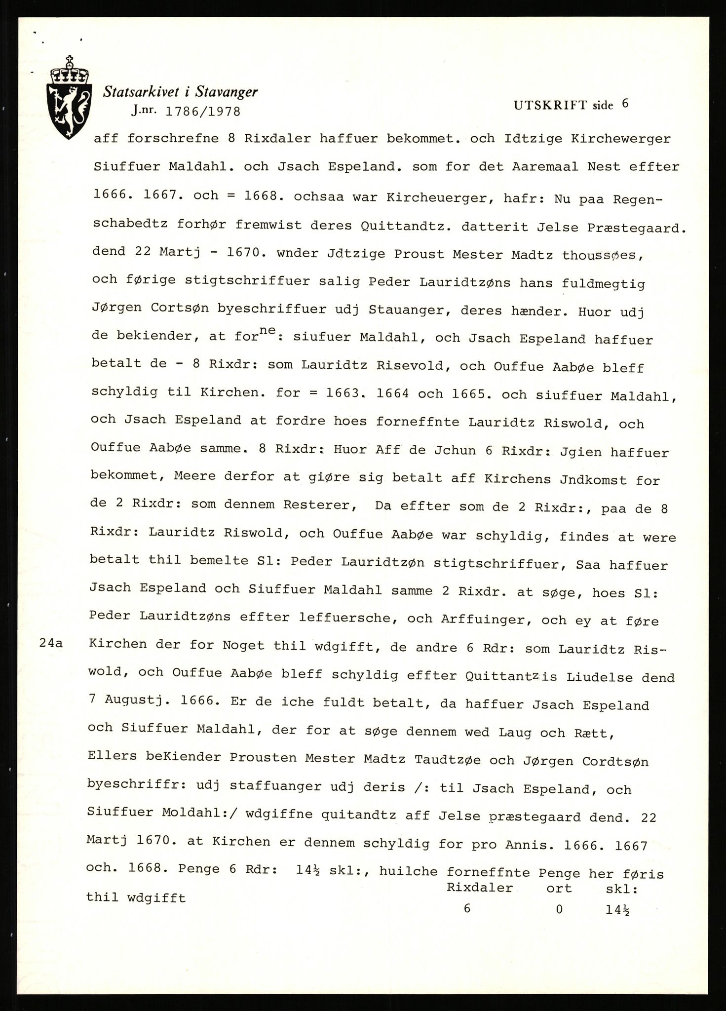 Statsarkivet i Stavanger, SAST/A-101971/03/Y/Yj/L0073: Avskrifter sortert etter gårdsnavn: Sandstøl ytre - Selland, 1750-1930, p. 167