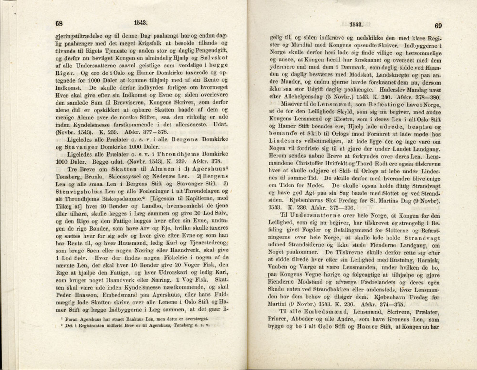 Publikasjoner utgitt av Det Norske Historiske Kildeskriftfond, PUBL/-/-/-: Norske Rigs-Registranter, bind 1, 1523-1571, p. 68-69