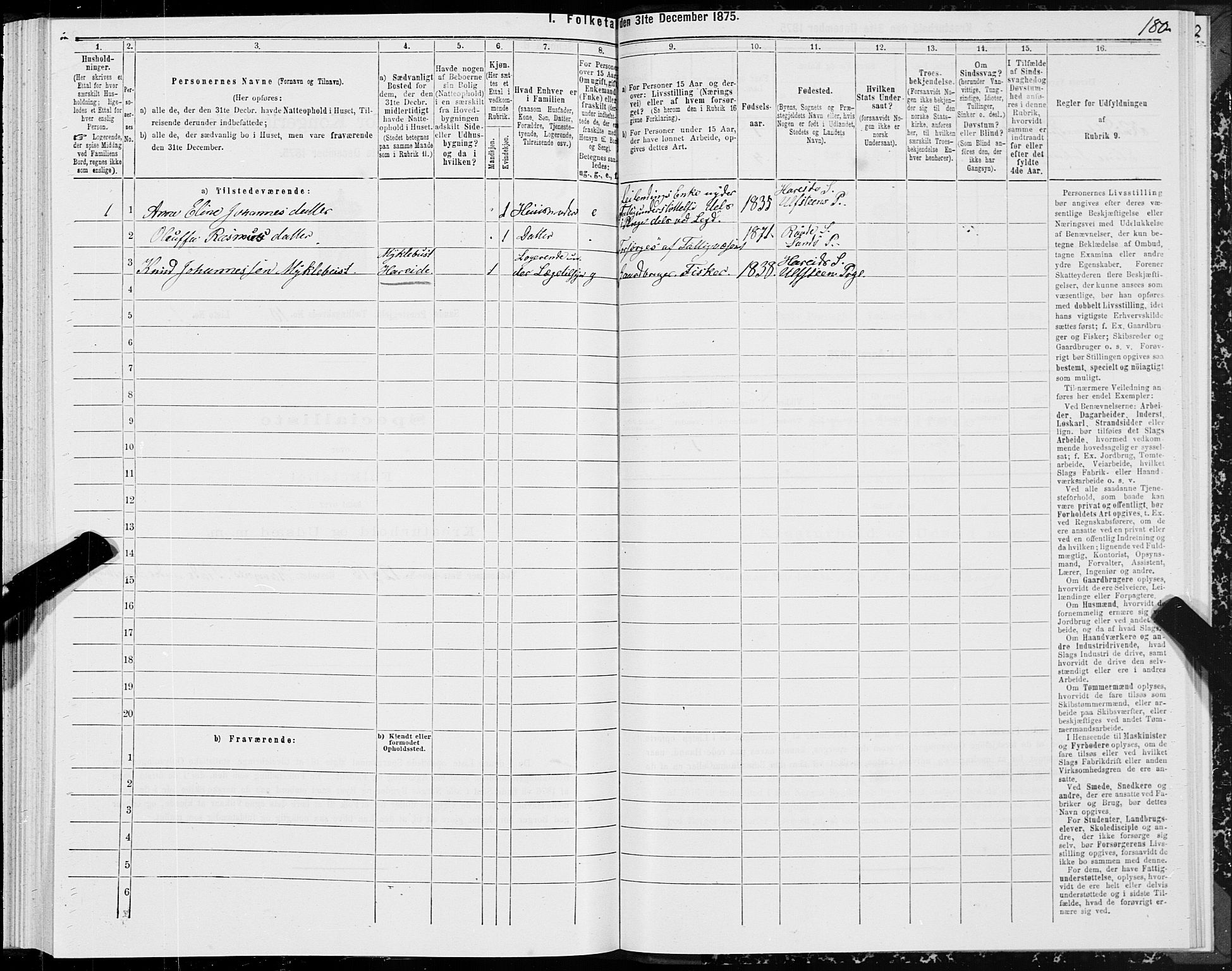 SAT, 1875 census for 1514P Sande, 1875, p. 4180