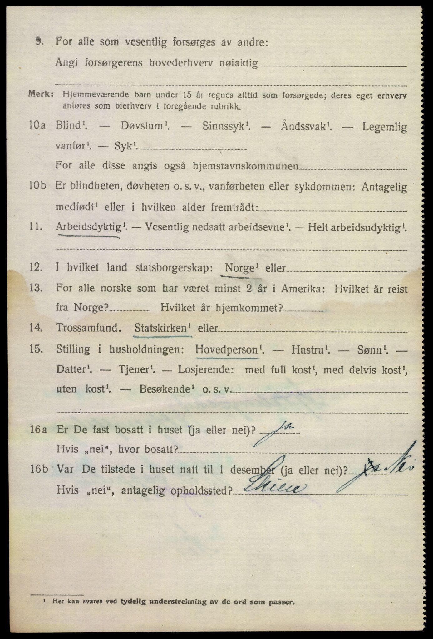 SAKO, 1920 census for Holla, 1920, p. 3980