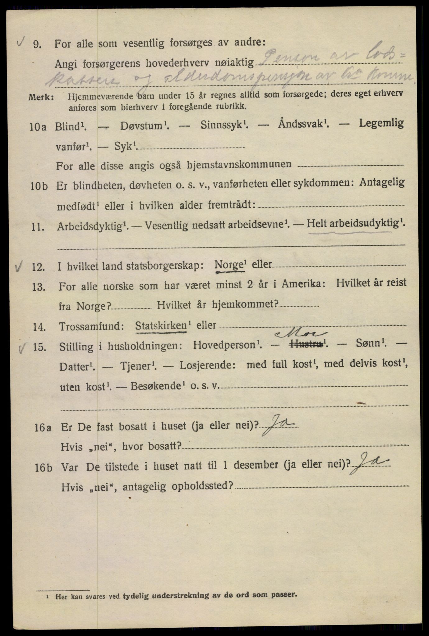 SAO, 1920 census for Kristiania, 1920, p. 323972