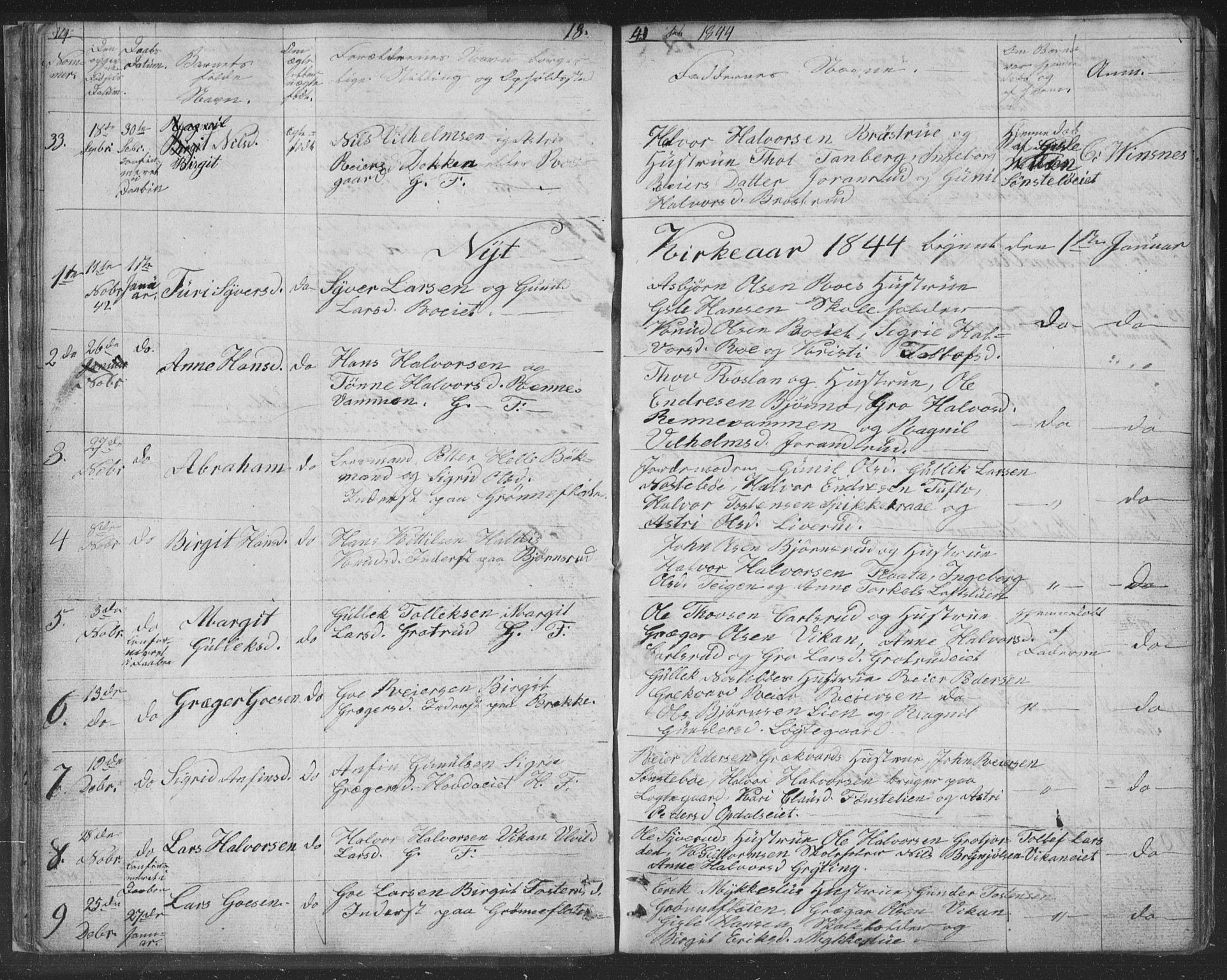 Nore kirkebøker, SAKO/A-238/F/Fc/L0002: Parish register (official) no. III 2, 1836-1861, p. 24