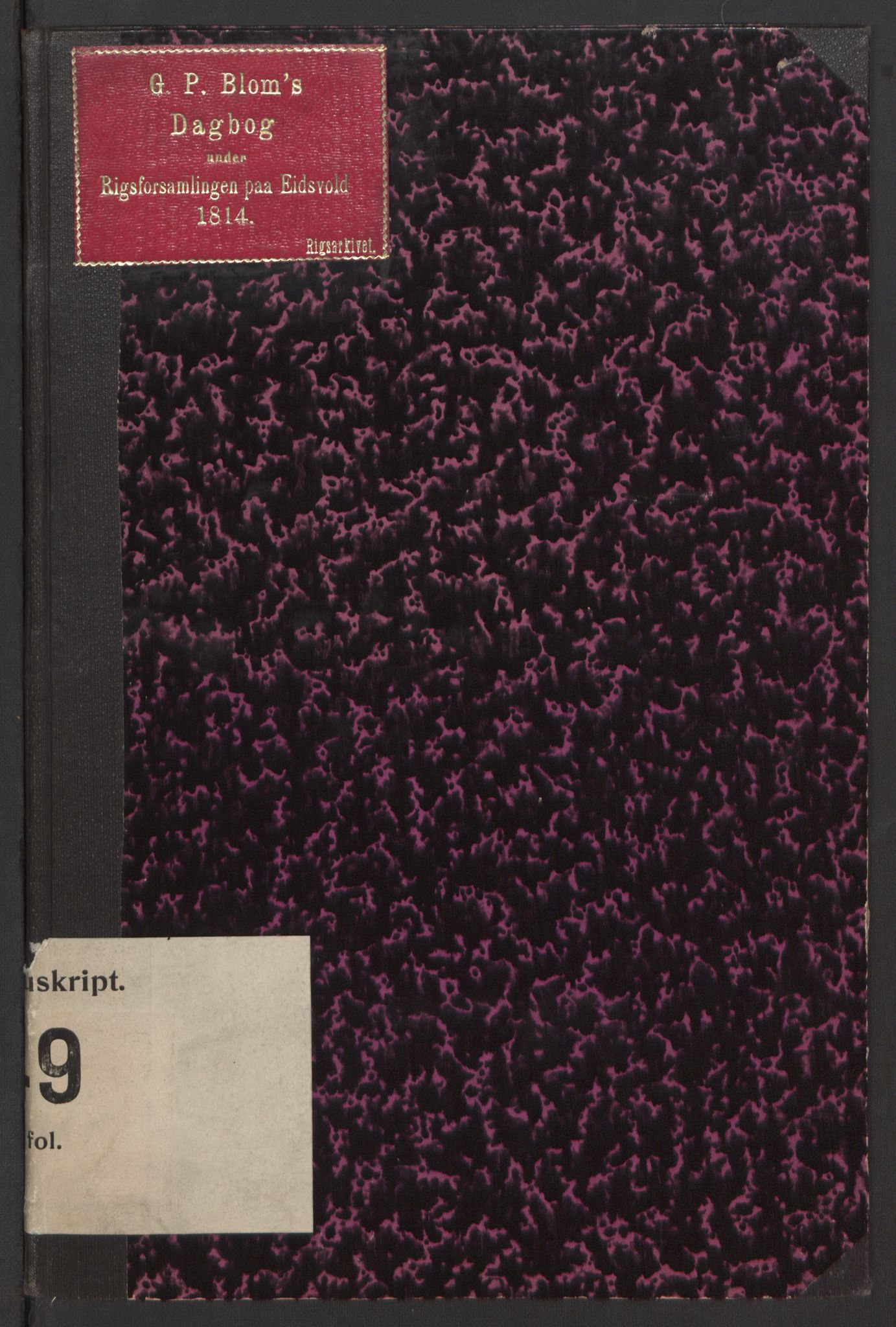 Blom, Gustav Peter, AV/RA-PA-0568/F/L0001/0001: Brev og manuskripter / Erindringer, nedtegnelser om slekt og reiseberetninger fra inn- og utland, 1796-1869, p. 4