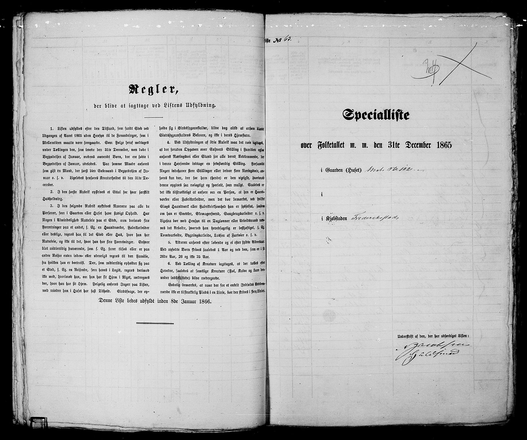 RA, 1865 census for Fredrikstad/Fredrikstad, 1865, p. 145