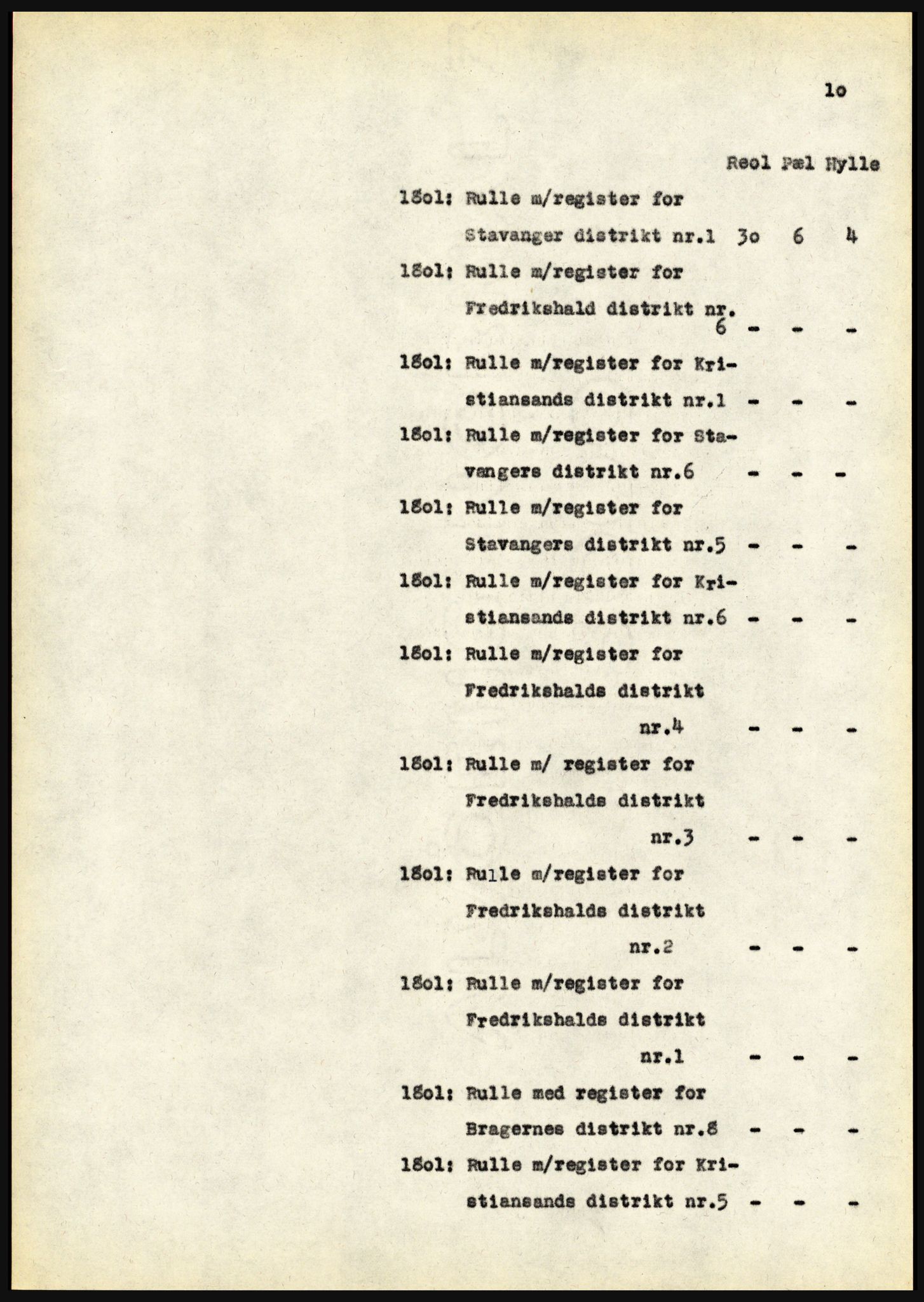 Riksarkivet, Seksjon for eldre arkiv og spesialsamlinger, AV/RA-EA-6797/H/Ha, 1953, p. 10