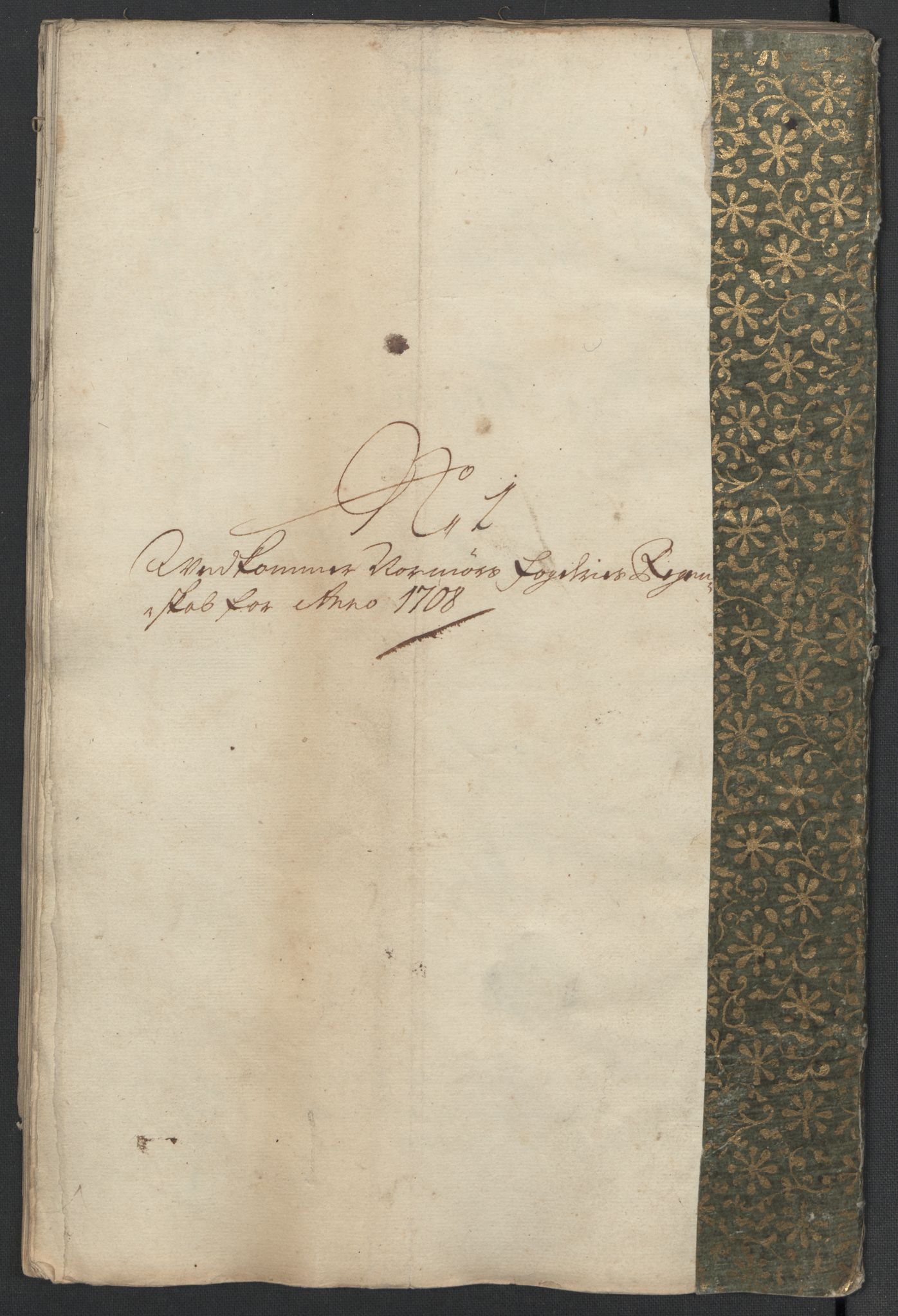 Rentekammeret inntil 1814, Reviderte regnskaper, Fogderegnskap, AV/RA-EA-4092/R56/L3743: Fogderegnskap Nordmøre, 1708, p. 71