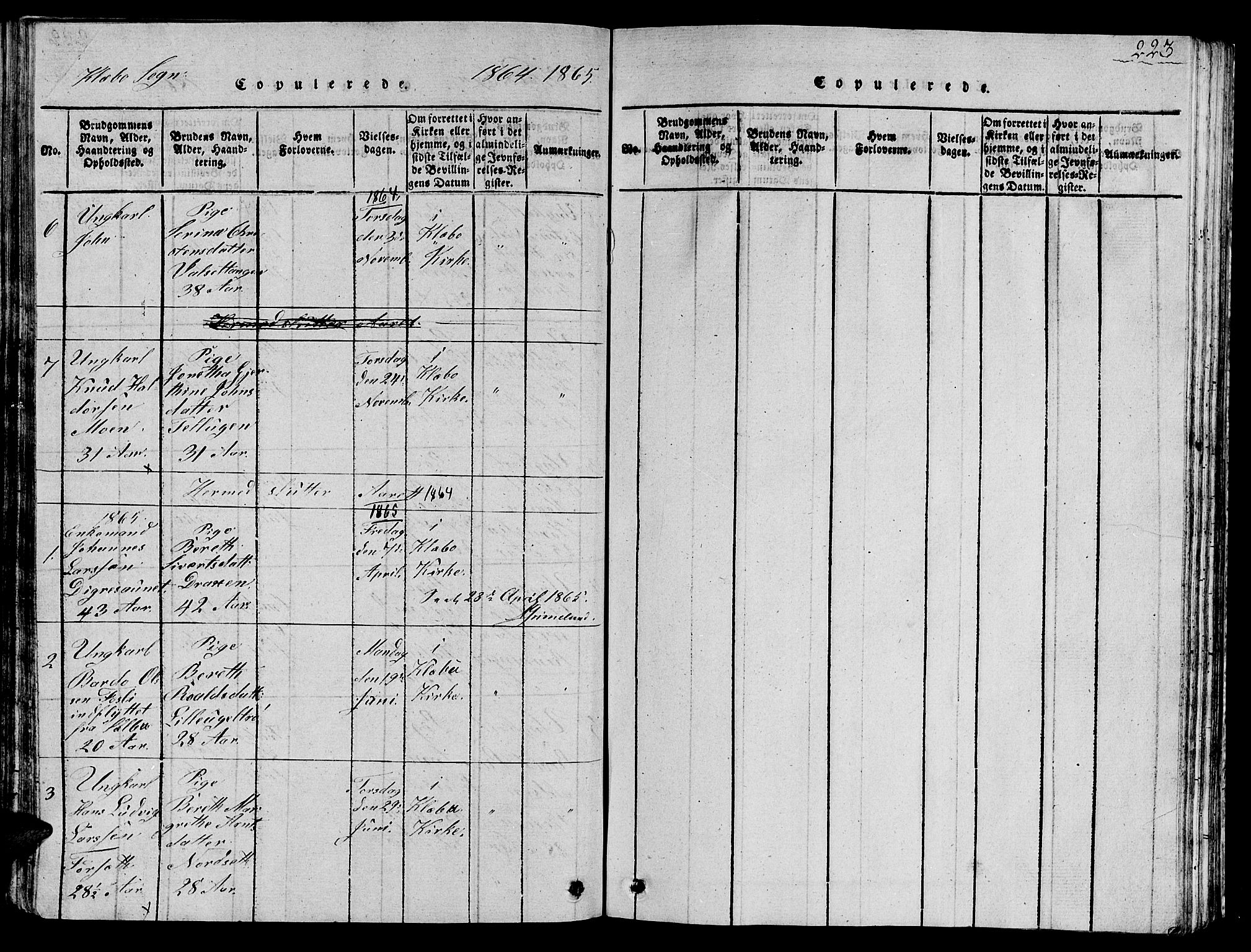Ministerialprotokoller, klokkerbøker og fødselsregistre - Sør-Trøndelag, SAT/A-1456/618/L0450: Parish register (copy) no. 618C01, 1816-1865, p. 223