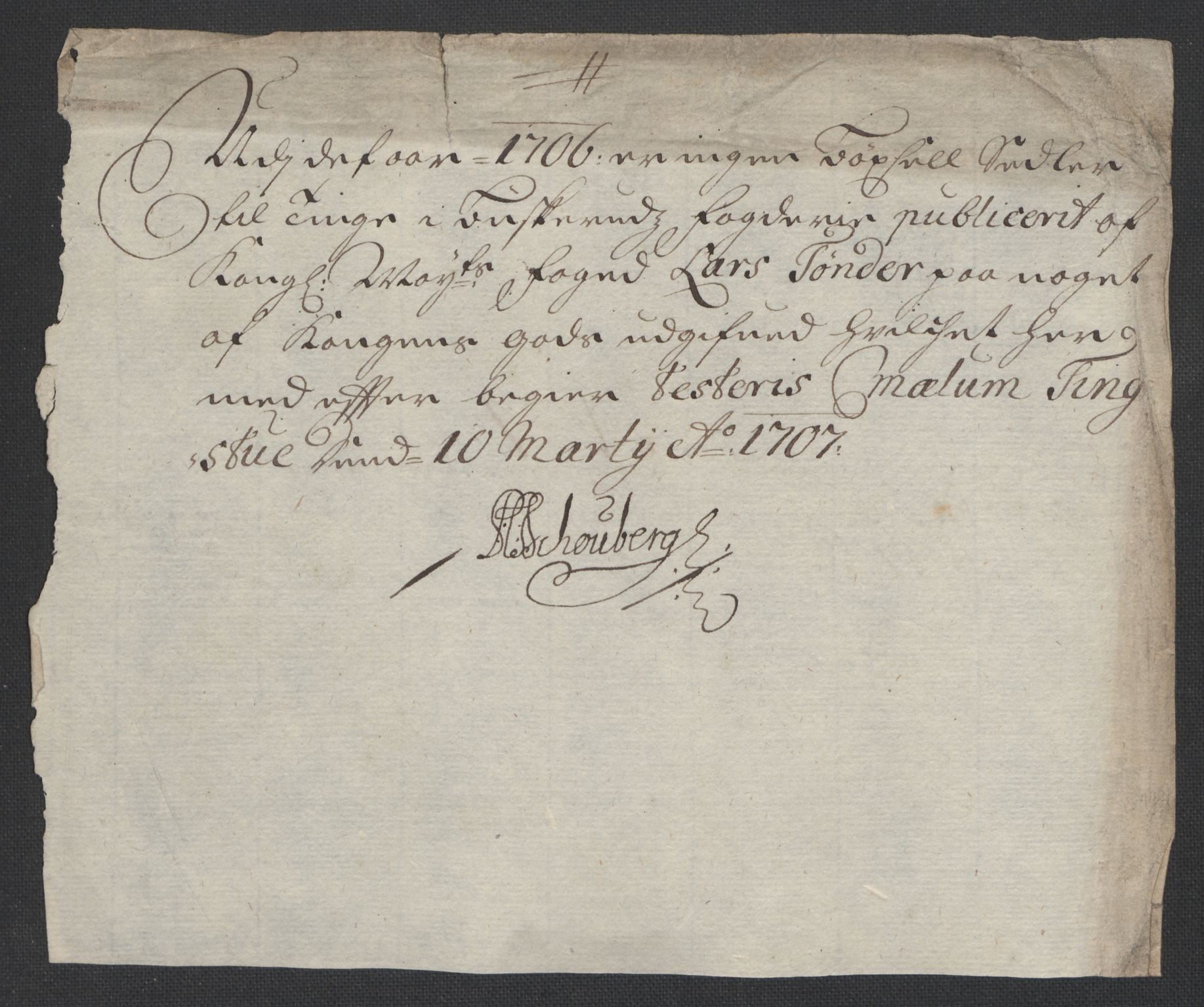 Rentekammeret inntil 1814, Reviderte regnskaper, Fogderegnskap, AV/RA-EA-4092/R22/L1465: Fogderegnskap Ringerike, Hallingdal og Buskerud, 1706, p. 171