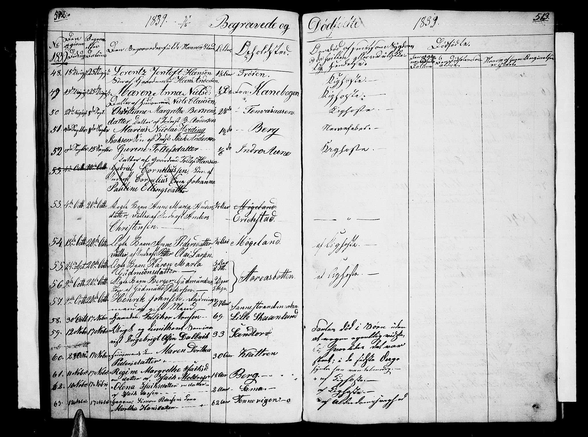 Trondenes sokneprestkontor, SATØ/S-1319/H/Hb/L0005klokker: Parish register (copy) no. 5, 1834-1845, p. 512-513