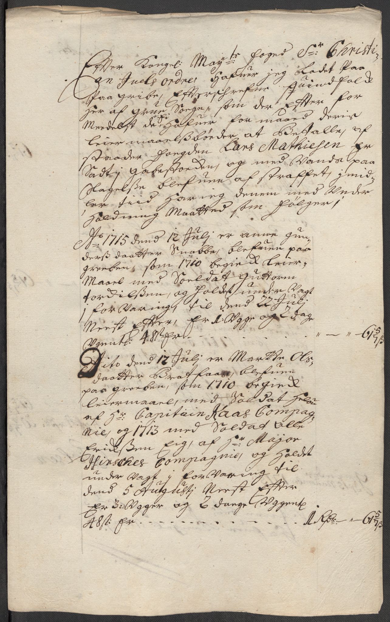 Rentekammeret inntil 1814, Reviderte regnskaper, Fogderegnskap, AV/RA-EA-4092/R13/L0856: Fogderegnskap Solør, Odal og Østerdal, 1717, p. 253