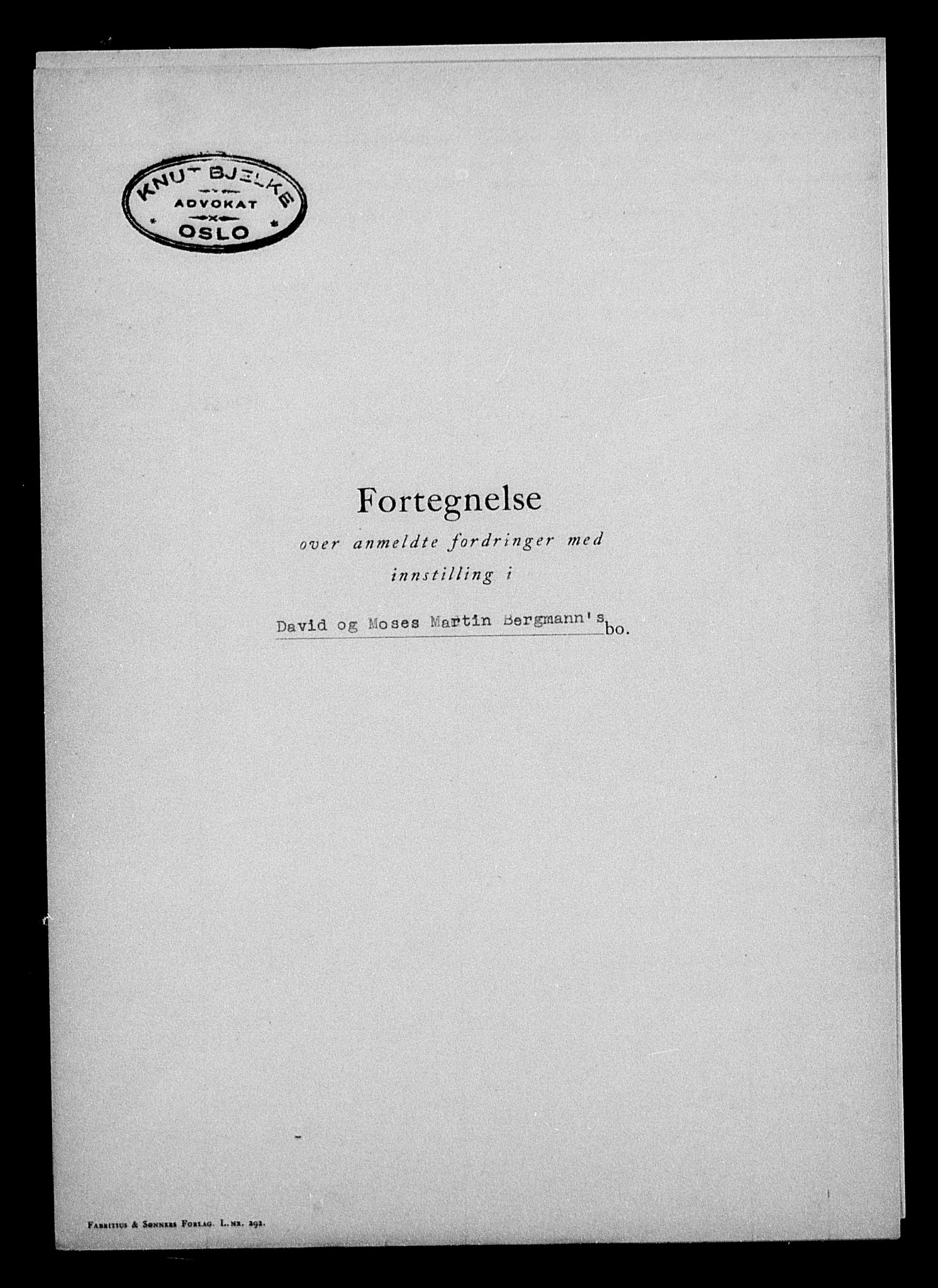 Justisdepartementet, Tilbakeføringskontoret for inndratte formuer, AV/RA-S-1564/H/Hc/Hcc/L0921: --, 1945-1947, p. 164