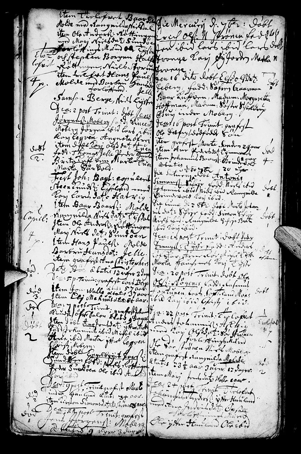 Os sokneprestembete, SAB/A-99929: Parish register (official) no. A 1, 1669-1722, p. 66