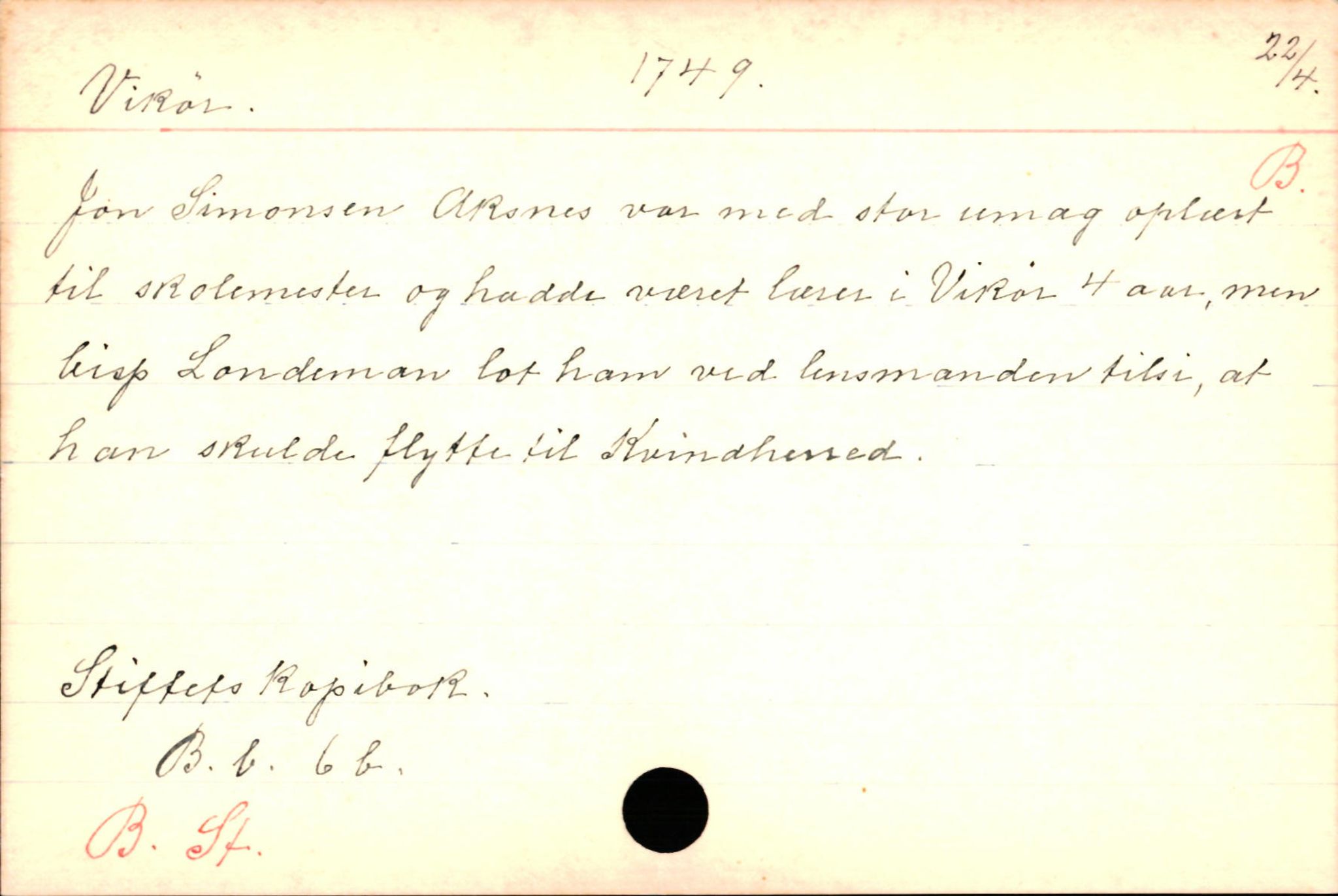 Haugen, Johannes - lærer, AV/SAB-SAB/PA-0036/01/L0001: Om klokkere og lærere, 1521-1904, p. 5599