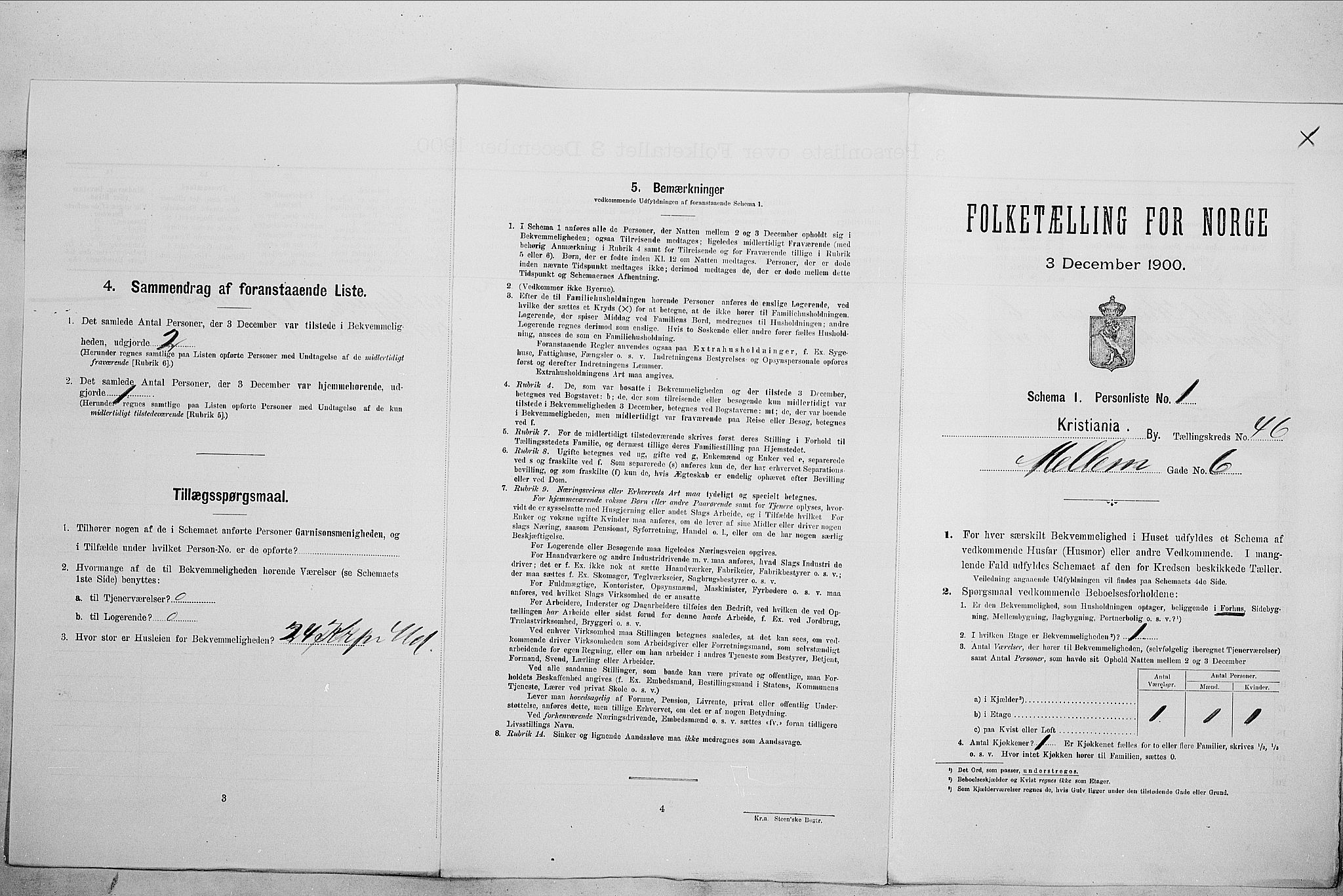 SAO, 1900 census for Kristiania, 1900, p. 59079