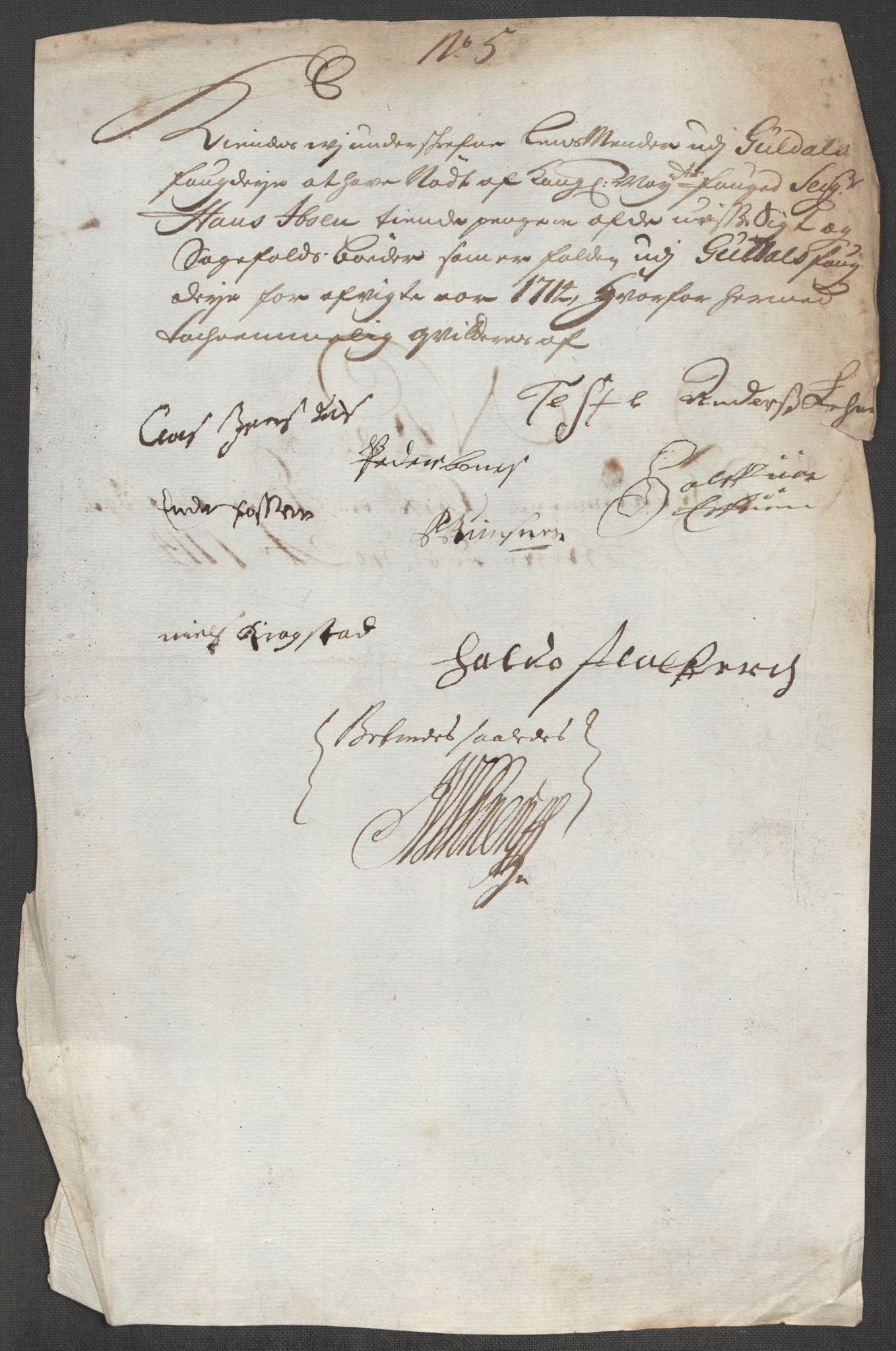 Rentekammeret inntil 1814, Reviderte regnskaper, Fogderegnskap, RA/EA-4092/R60/L3965: Fogderegnskap Orkdal og Gauldal, 1714, p. 493