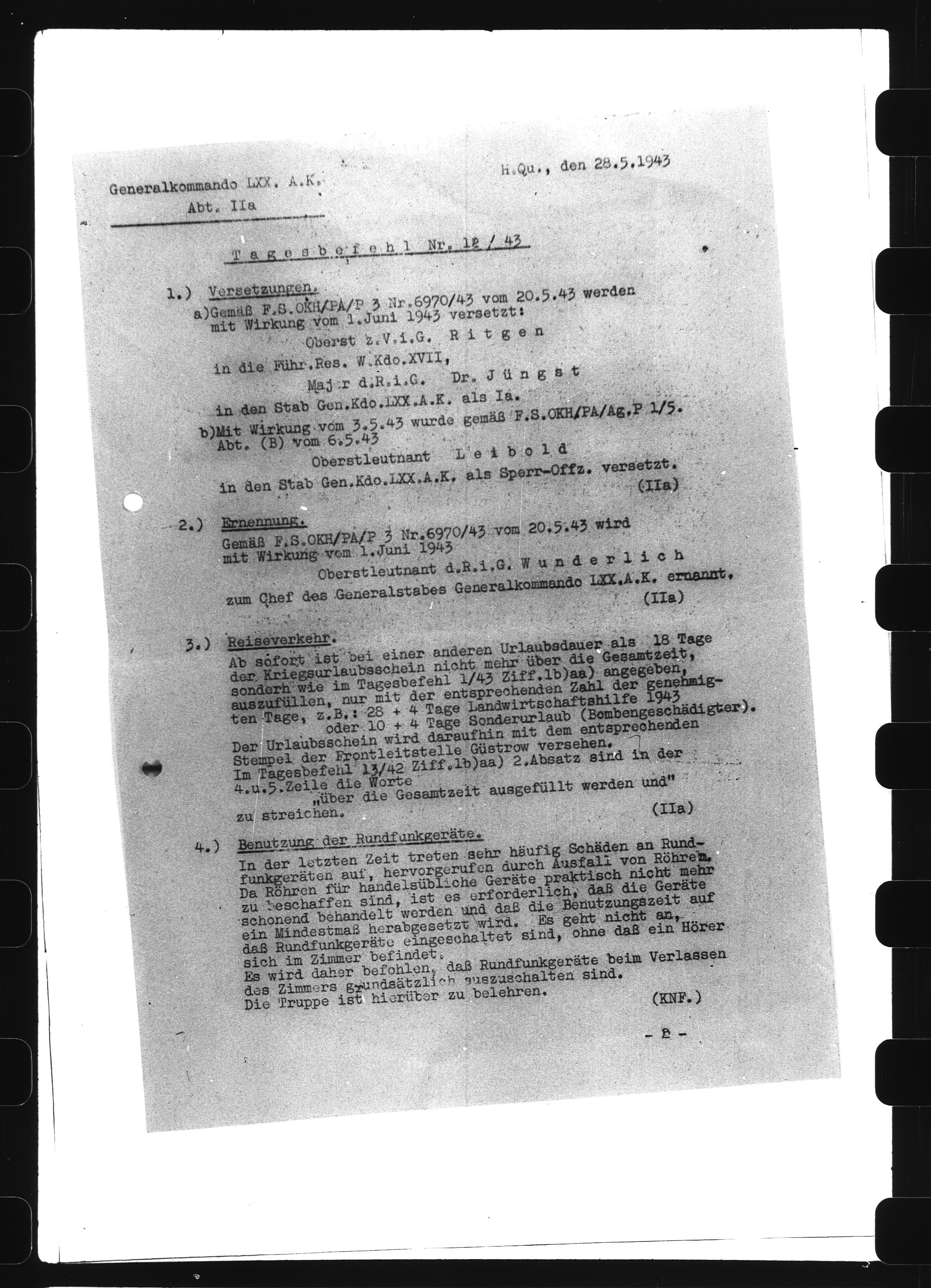 Documents Section, AV/RA-RAFA-2200/V/L0062: Film med LMDC Serial Numbers, 1940-1945, p. 5