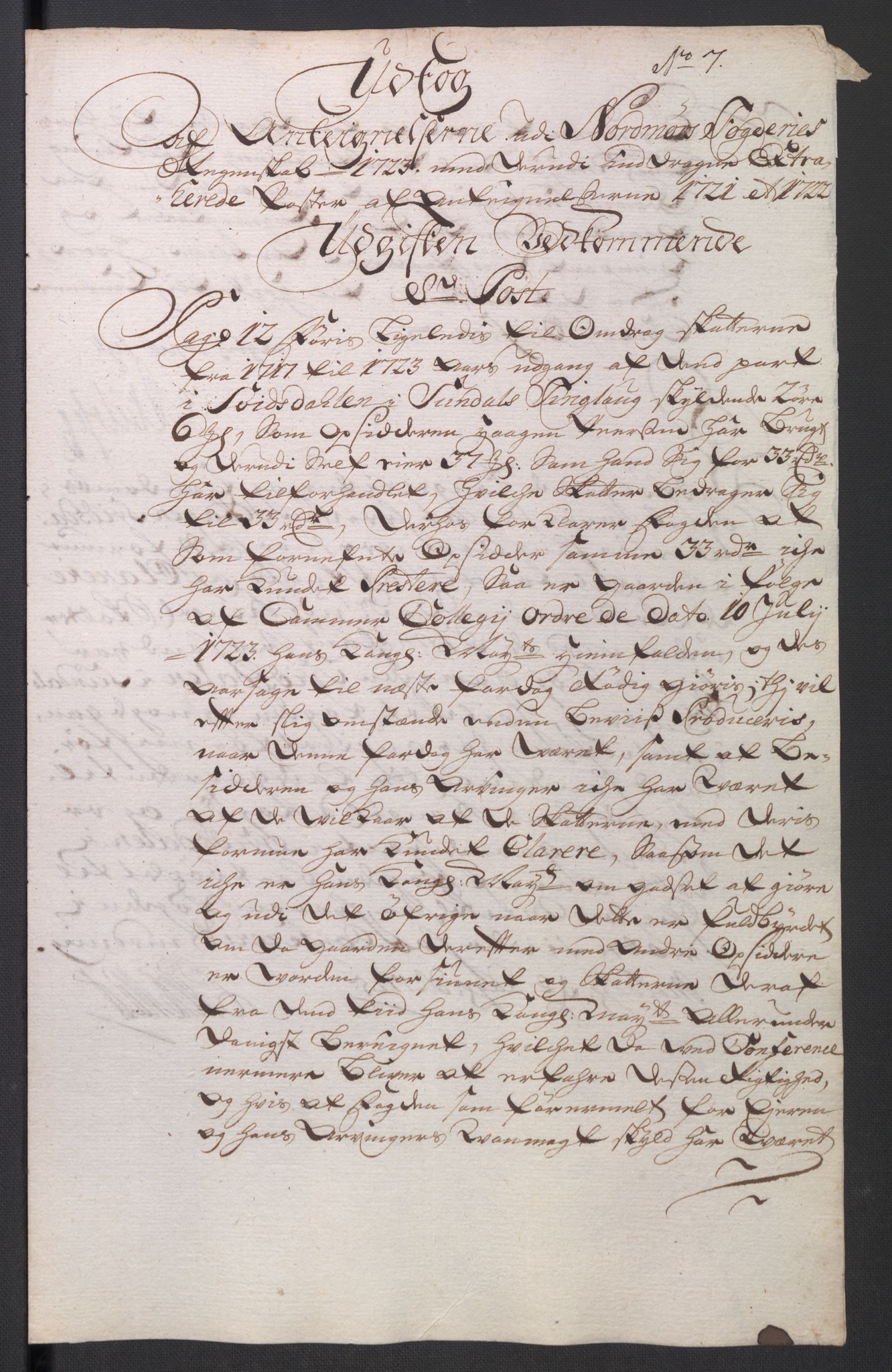 Rentekammeret inntil 1814, Reviderte regnskaper, Fogderegnskap, AV/RA-EA-4092/R56/L3756: Fogderegnskap Nordmøre, 1723, p. 370