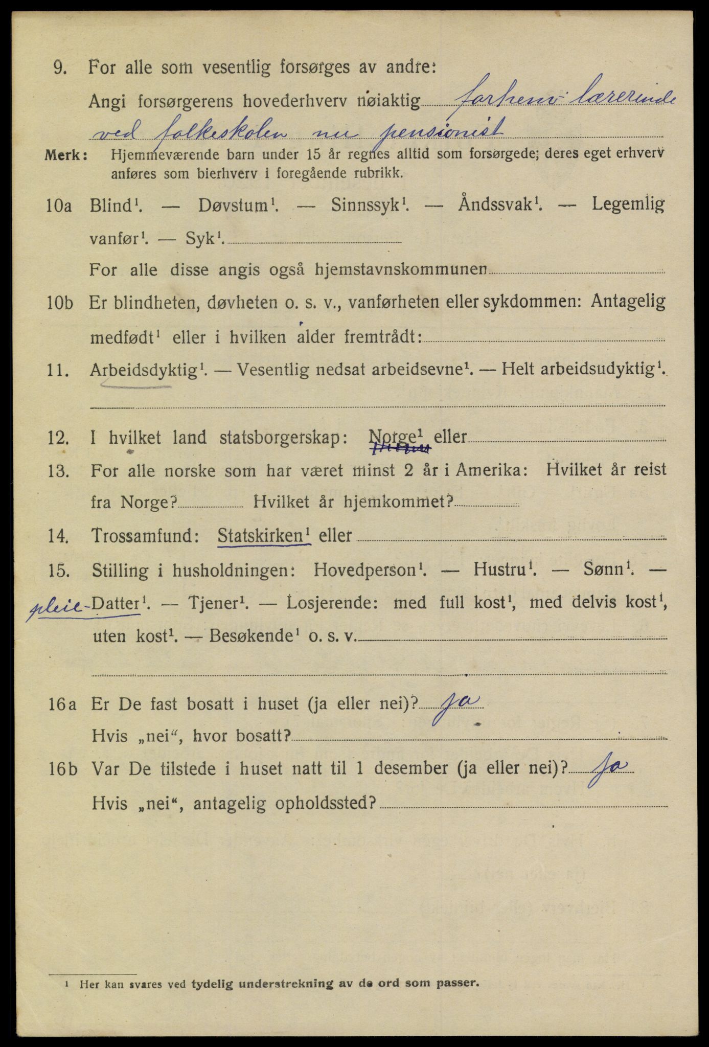 SAKO, 1920 census for Drammen, 1920, p. 58842