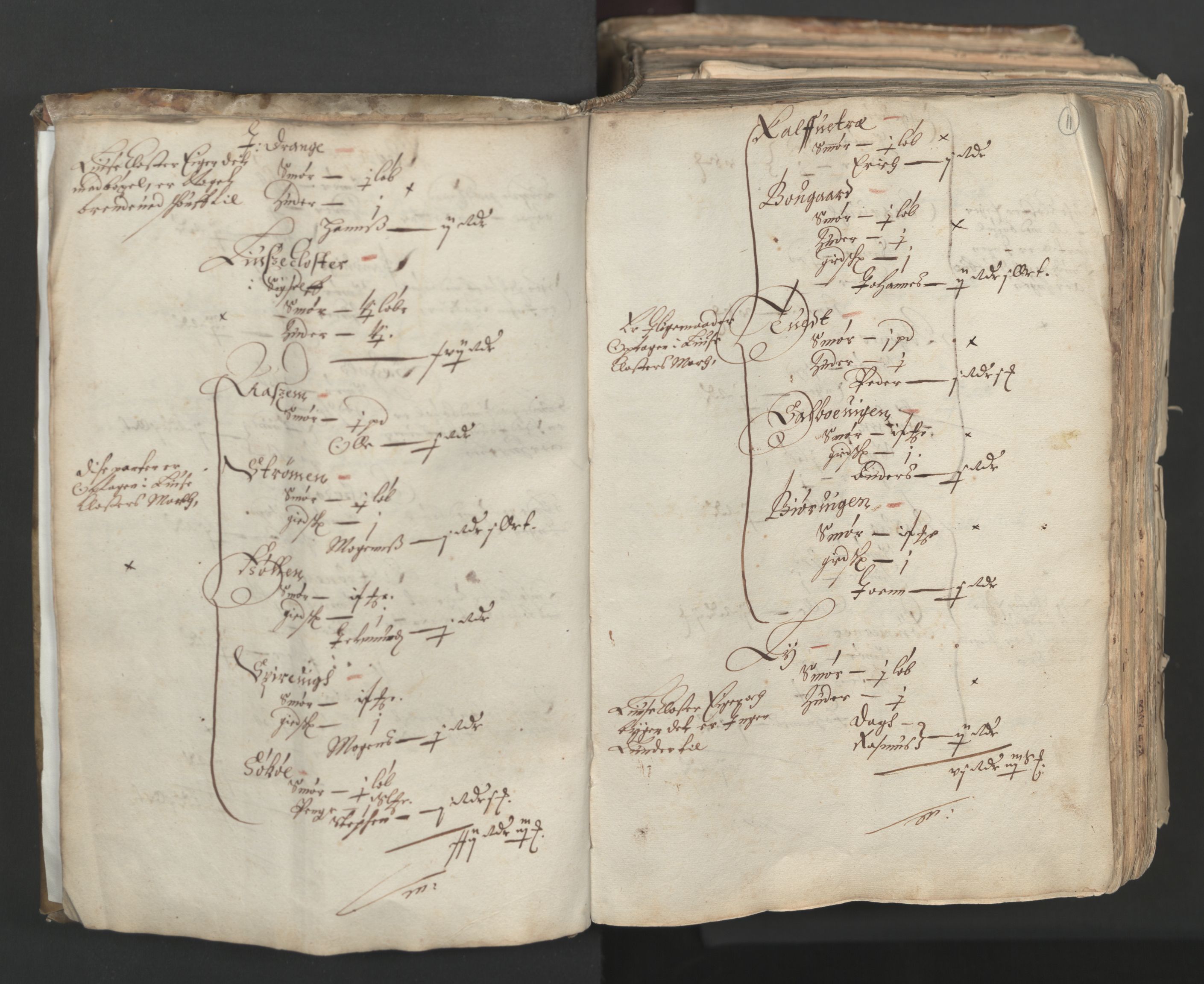 Rentekammeret inntil 1814, Realistisk ordnet avdeling, AV/RA-EA-4070/L/L0024/0001: Bergen lagdømme: / [A]: Alminnelig jordebok og skattemanntall (6 dalers kontribusjonsskatt). Sunnhordland, Hardanger, Nordhordland, Voss, Indre Sogn, Ytre Sogn, Sunnfjord, Nordfjord og Sunnmøre fogderi., 1661, p. 10b-11a