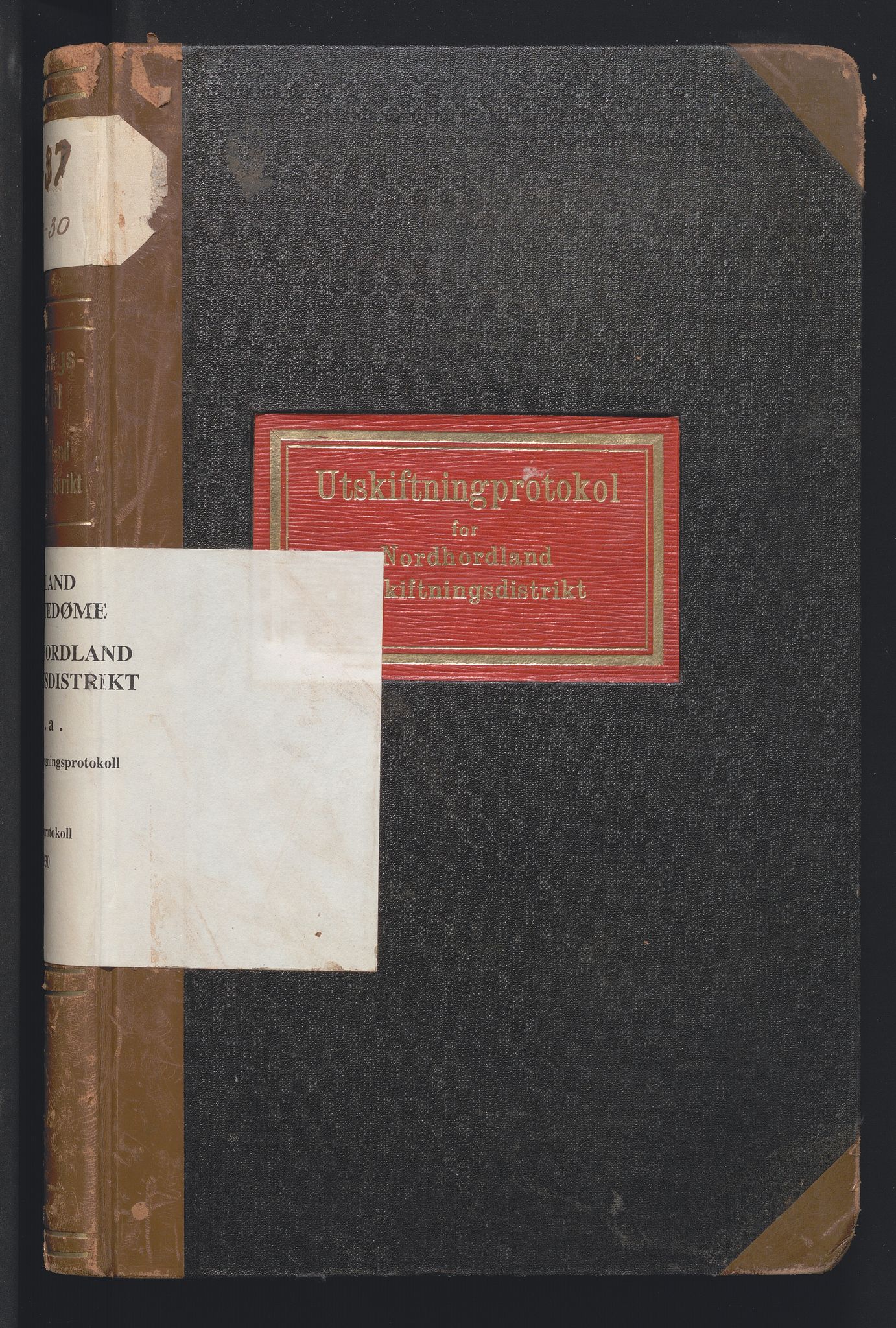 Hordaland jordskiftedøme - II Ytre Nordhordland jordskiftedistrikt, AV/SAB-A-6901/A/Aa/L0037: Forhandlingsprotokoll, 1928-1930