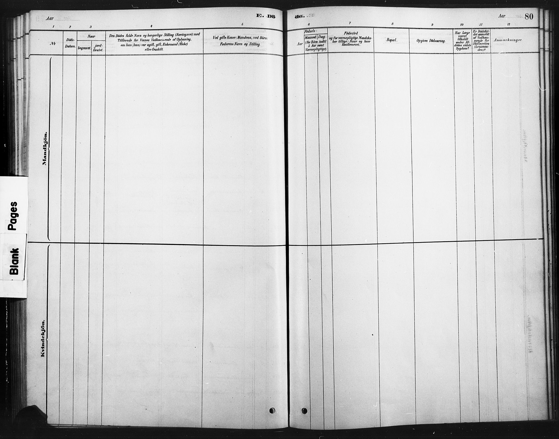 Tolga prestekontor, SAH/PREST-062/K/L0007: Parish register (official) no. 7, 1877-1900, p. 80