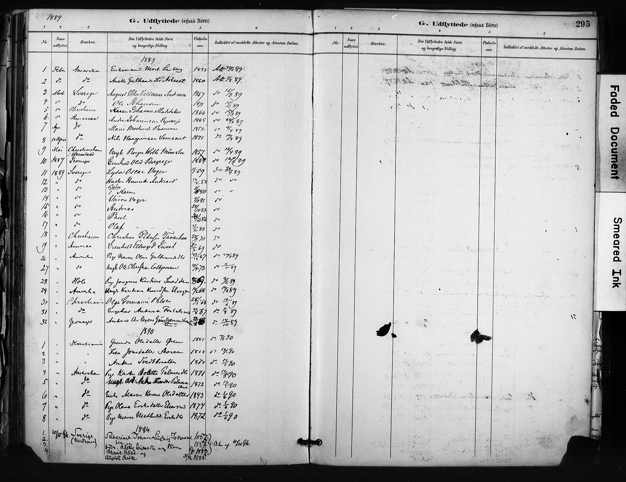 Hønefoss kirkebøker, SAKO/A-609/F/Fa/L0002: Parish register (official) no. 2, 1887-1906, p. 295