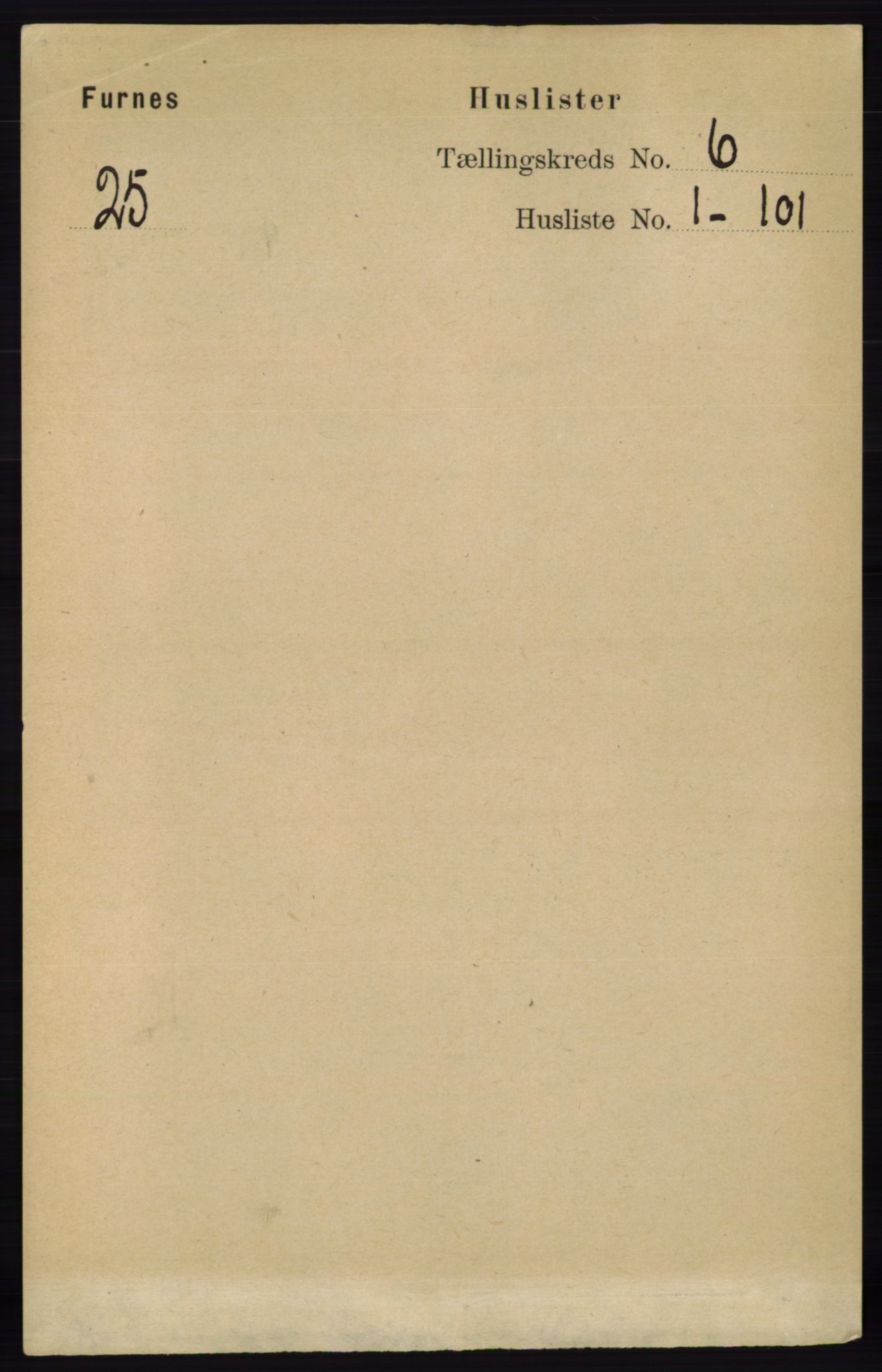 RA, Census 1891 for 0413 Furnes herred, 1891, p. 4056