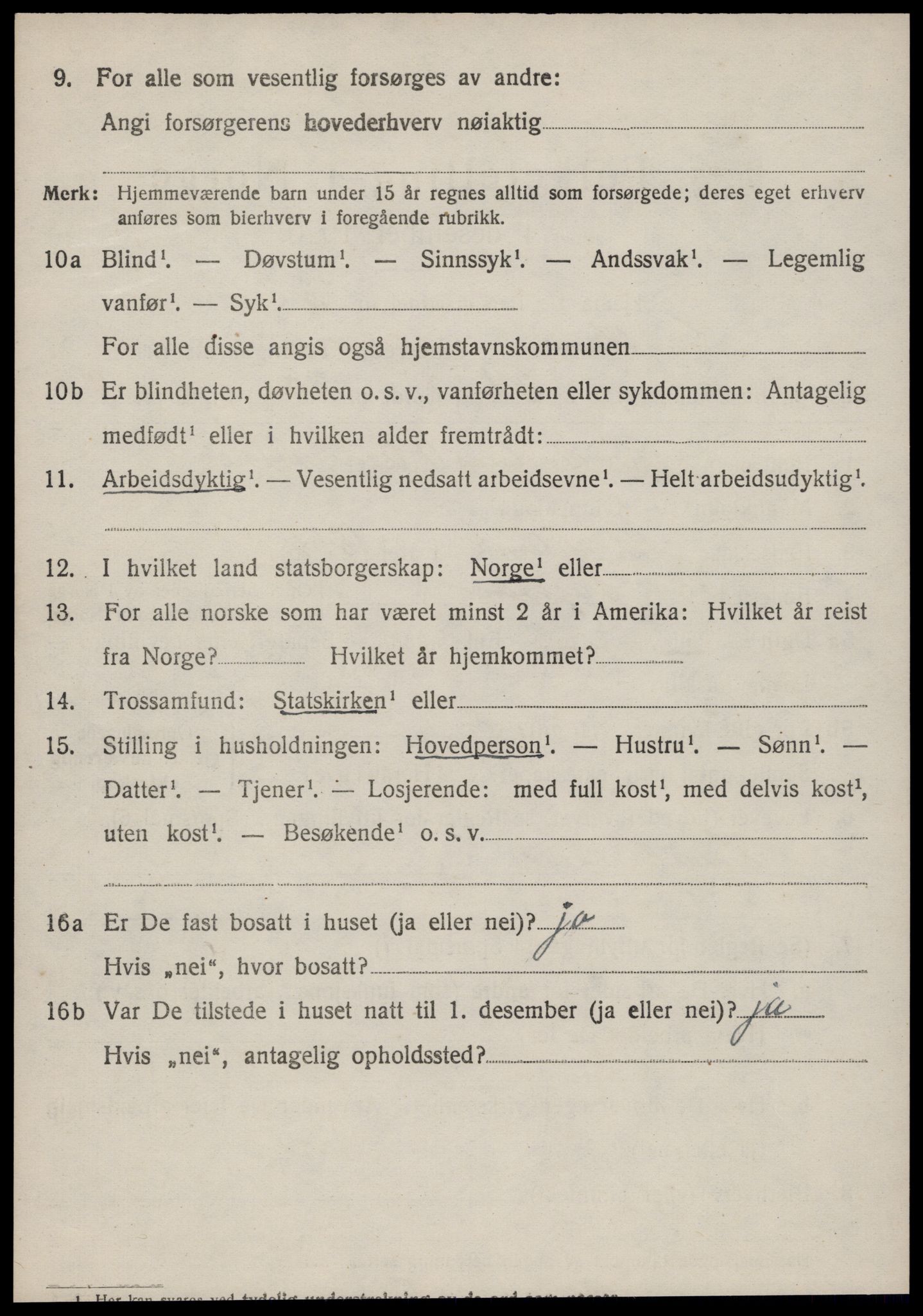 SAT, 1920 census for Grytten, 1920, p. 4511