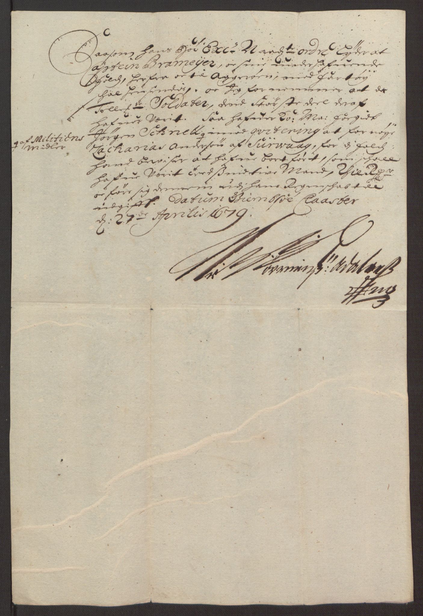 Rentekammeret inntil 1814, Reviderte regnskaper, Fogderegnskap, AV/RA-EA-4092/R35/L2069: Fogderegnskap Øvre og Nedre Telemark, 1678, p. 257