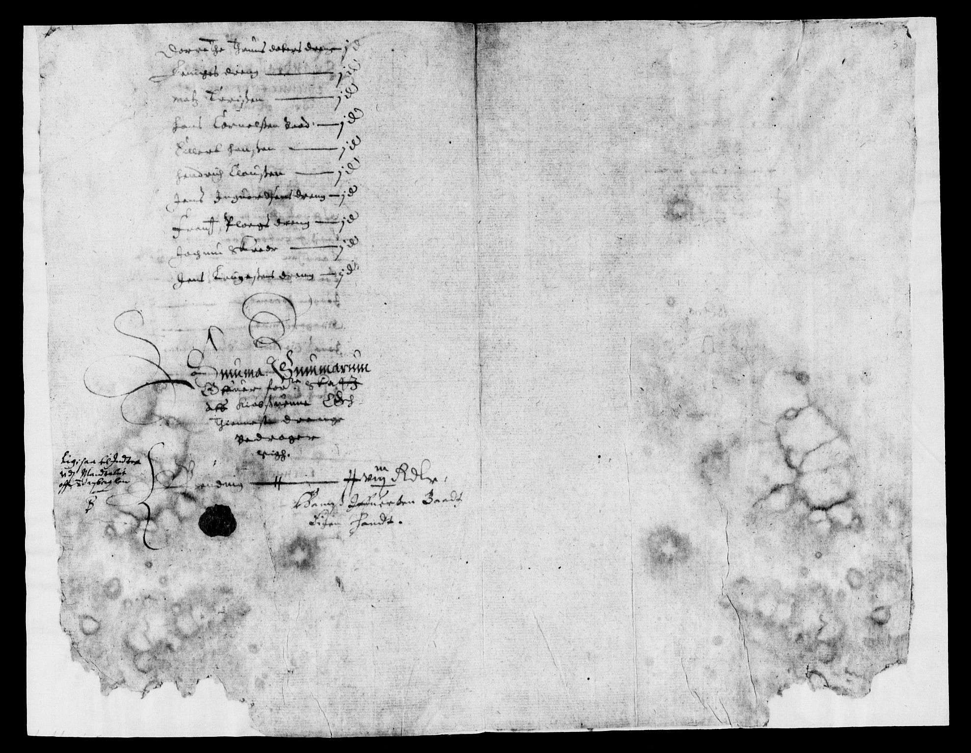 Rentekammeret inntil 1814, Reviderte regnskaper, Lensregnskaper, RA/EA-5023/R/Rb/Rbo/L0019: Tønsberg len, 1638-1640