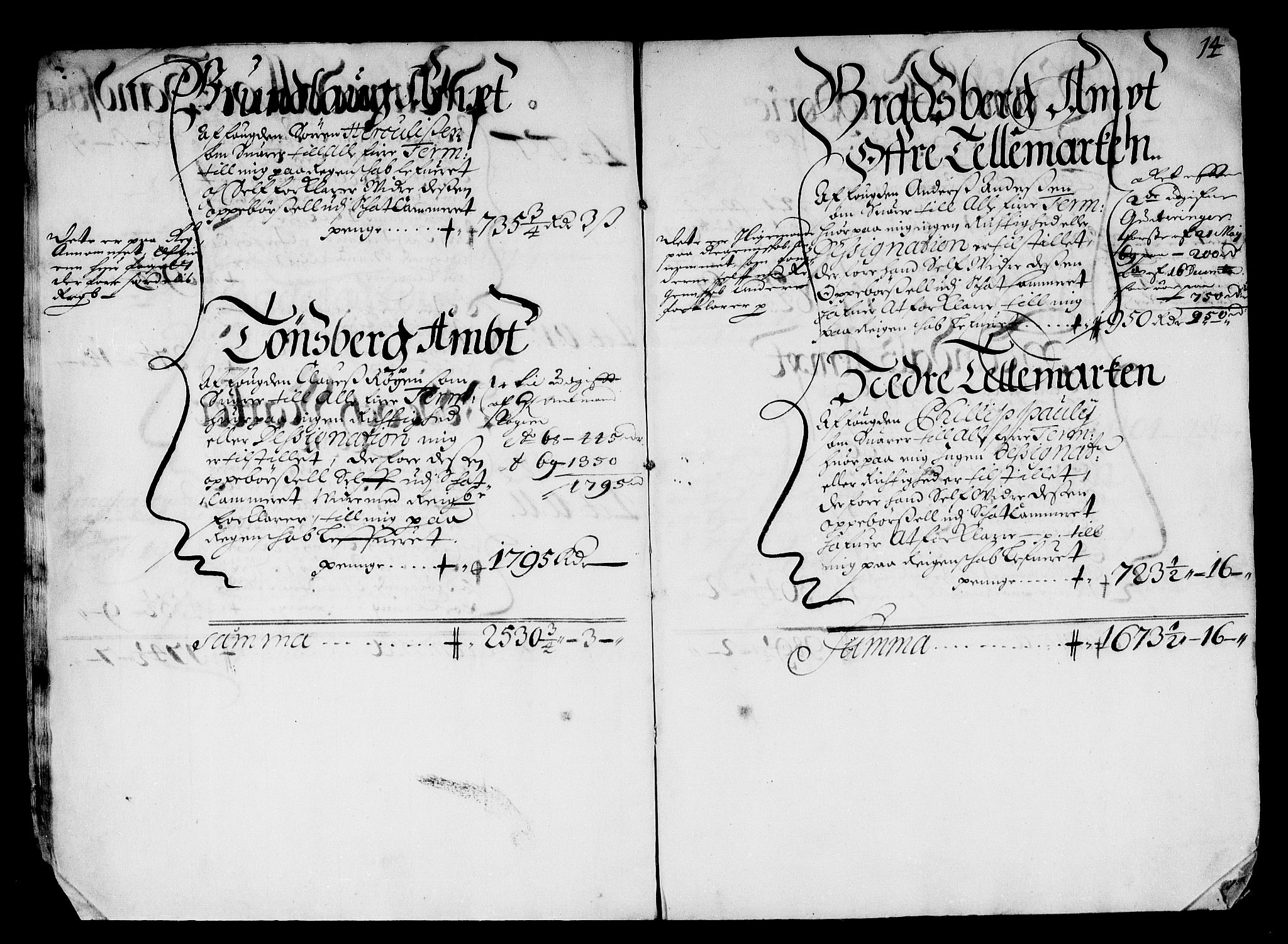 Rentekammeret inntil 1814, Reviderte regnskaper, Stiftamtstueregnskaper, Landkommissariatet på Akershus og Akershus stiftamt, AV/RA-EA-5869/R/Rb/L0065: Akershus stiftamt, 1668-1669