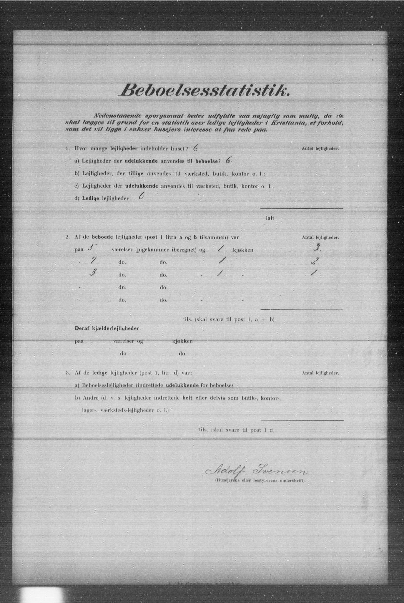 OBA, Municipal Census 1902 for Kristiania, 1902, p. 889