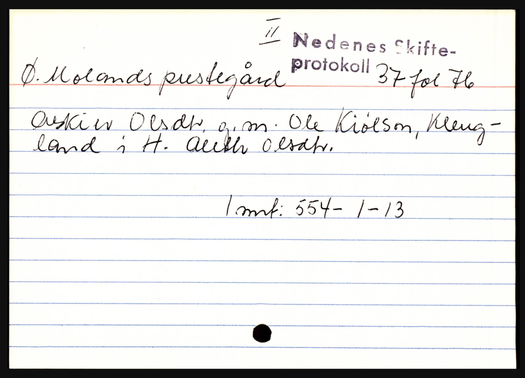 Nedenes sorenskriveri før 1824, AV/SAK-1221-0007/H, p. 34239