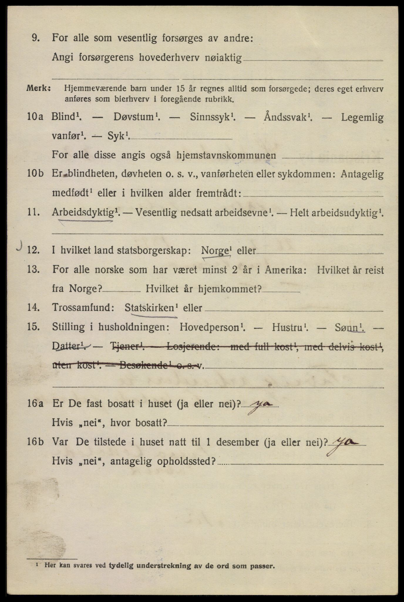 SAO, 1920 census for Kristiania, 1920, p. 267048