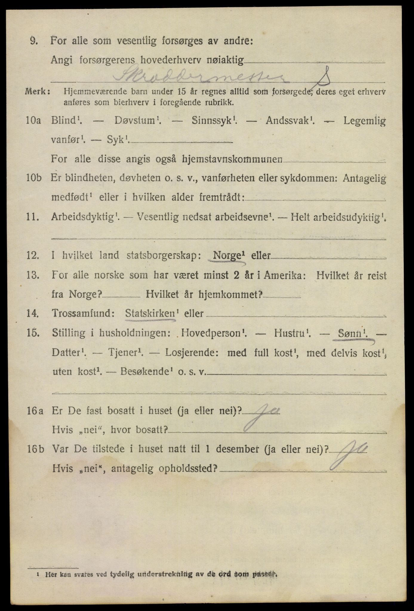 SAO, 1920 census for Fet, 1920, p. 4353